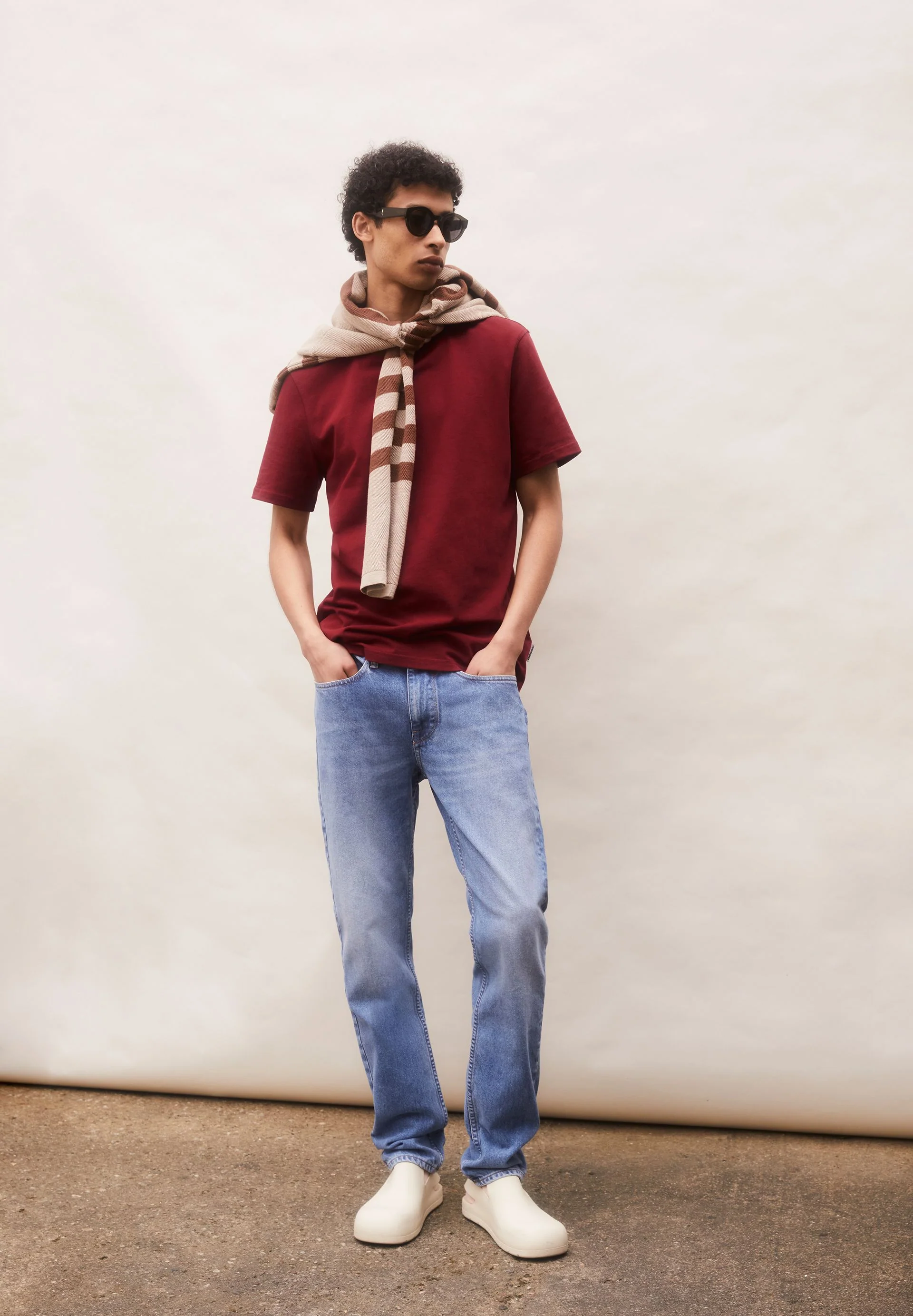 MAARKOS T-SHIRT | dark crimson - Image 4