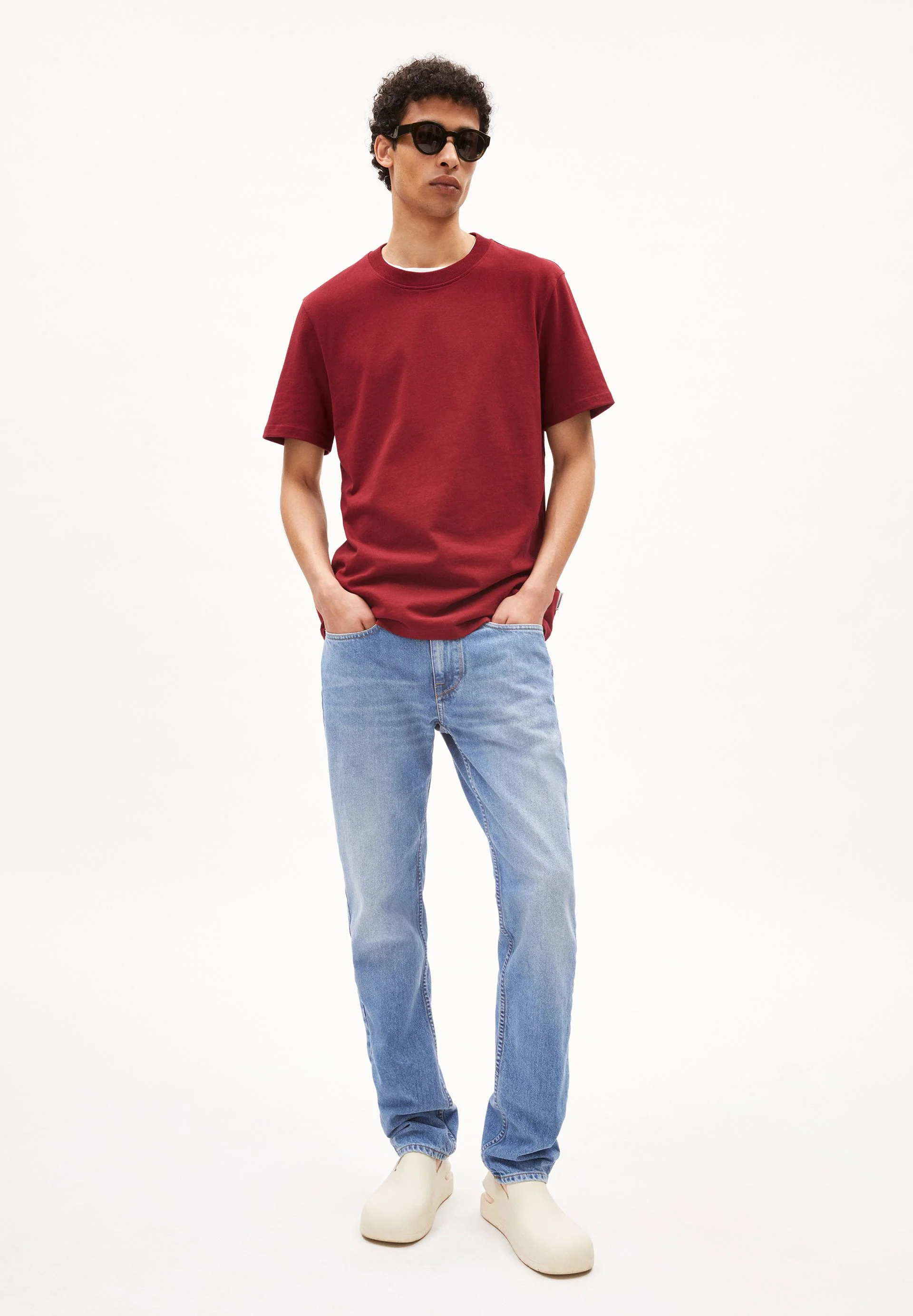 MAARKOS T-SHIRT | dark crimson - Image 5