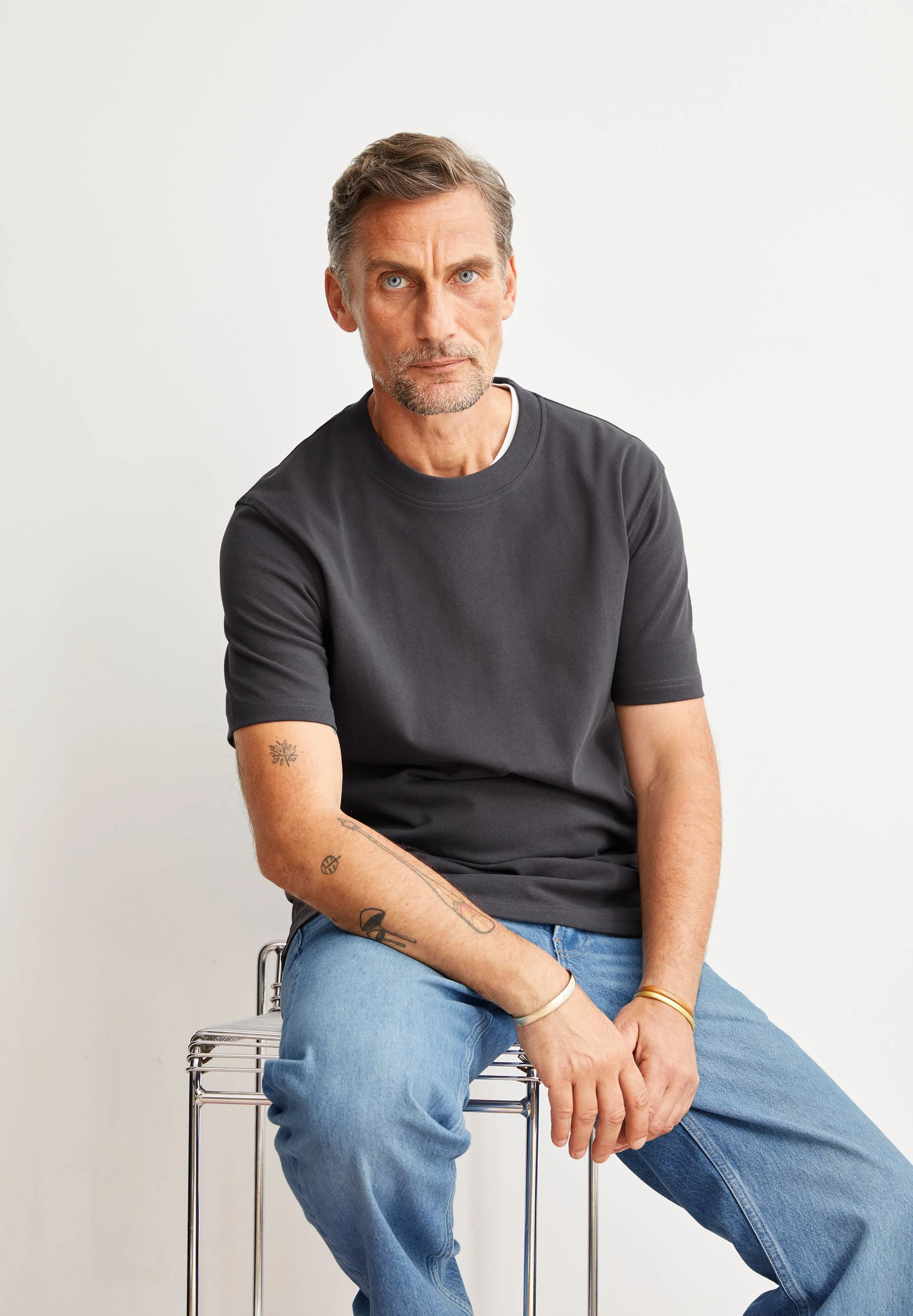 MAARKOS T-SHIRT | dark steel - Image 4