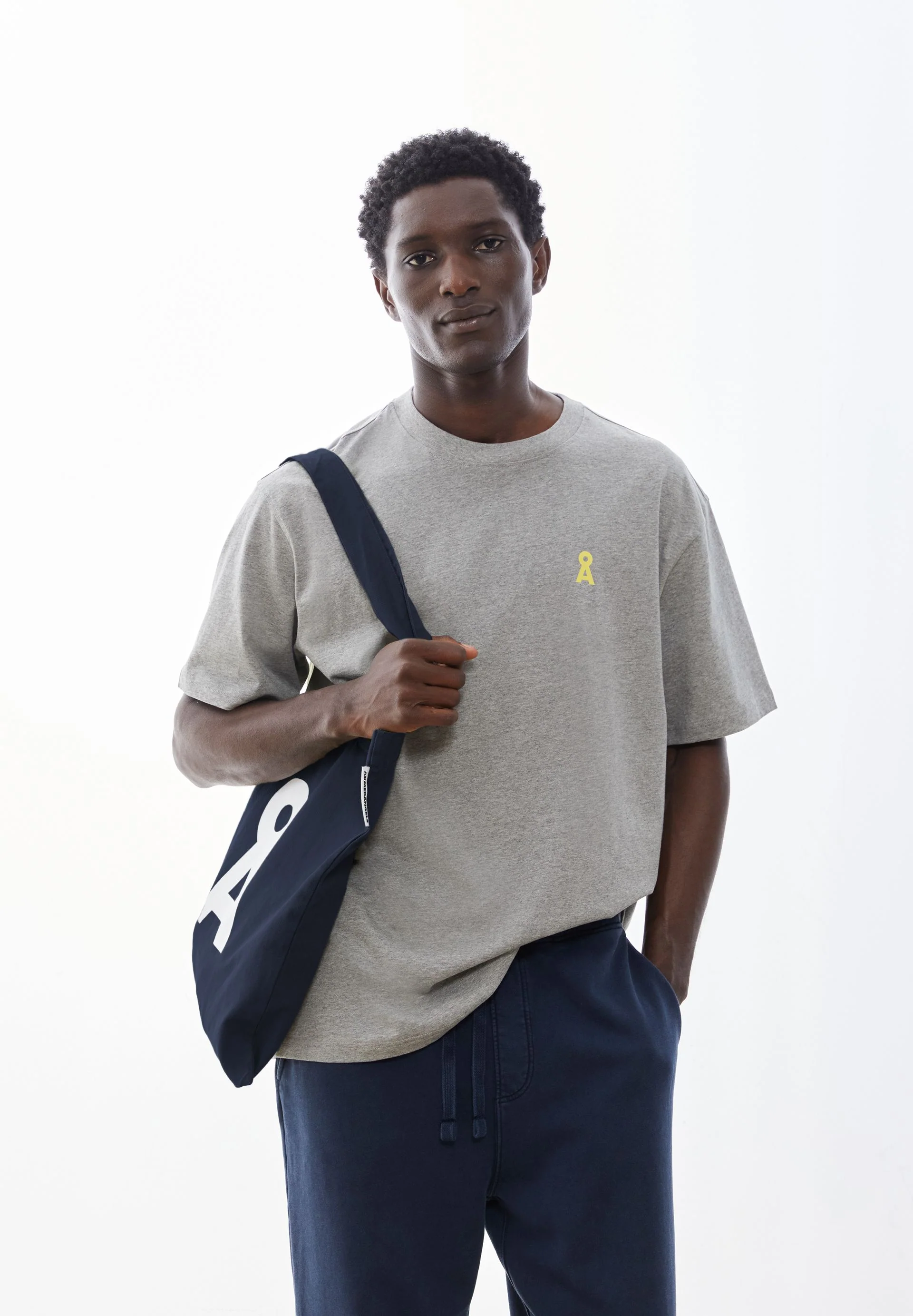 MAARKOS  DETOX T-SHIRT | silver melange - Image 4