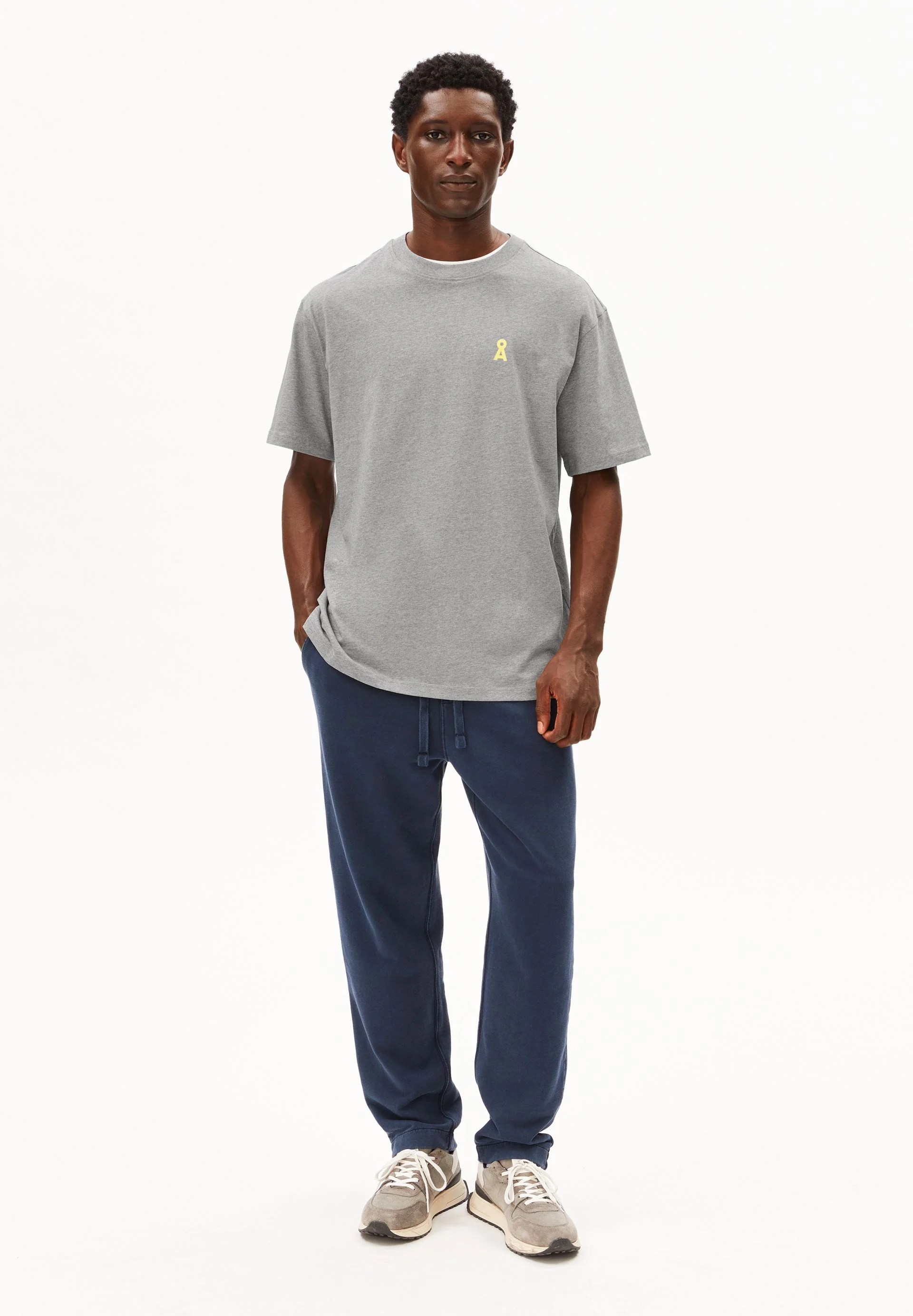 MAARKOS  DETOX T-SHIRT | silver melange - Image 5