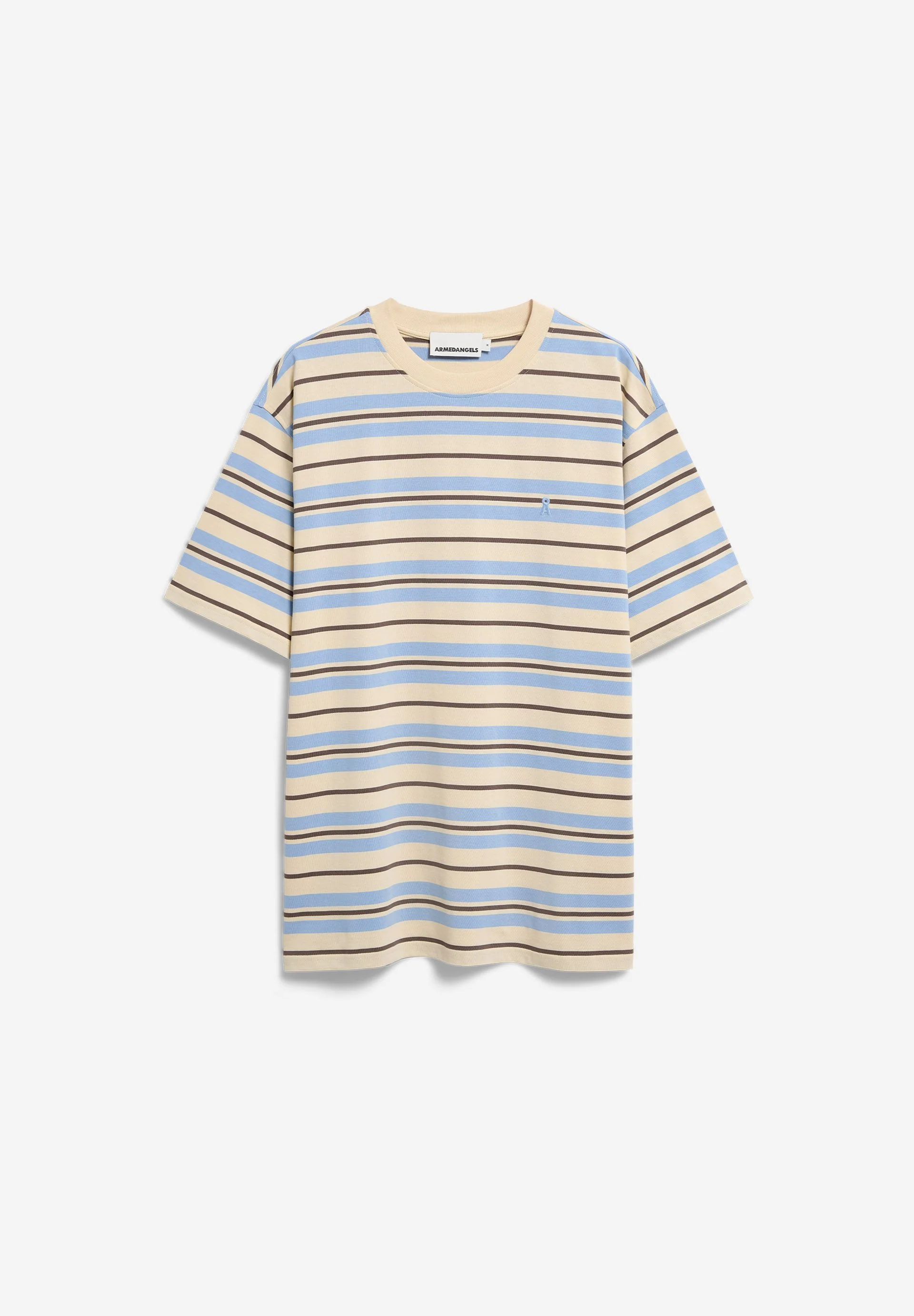 MAARKOS GESTREIFTES T-SHIRT | wedgwood-granit - Image 6