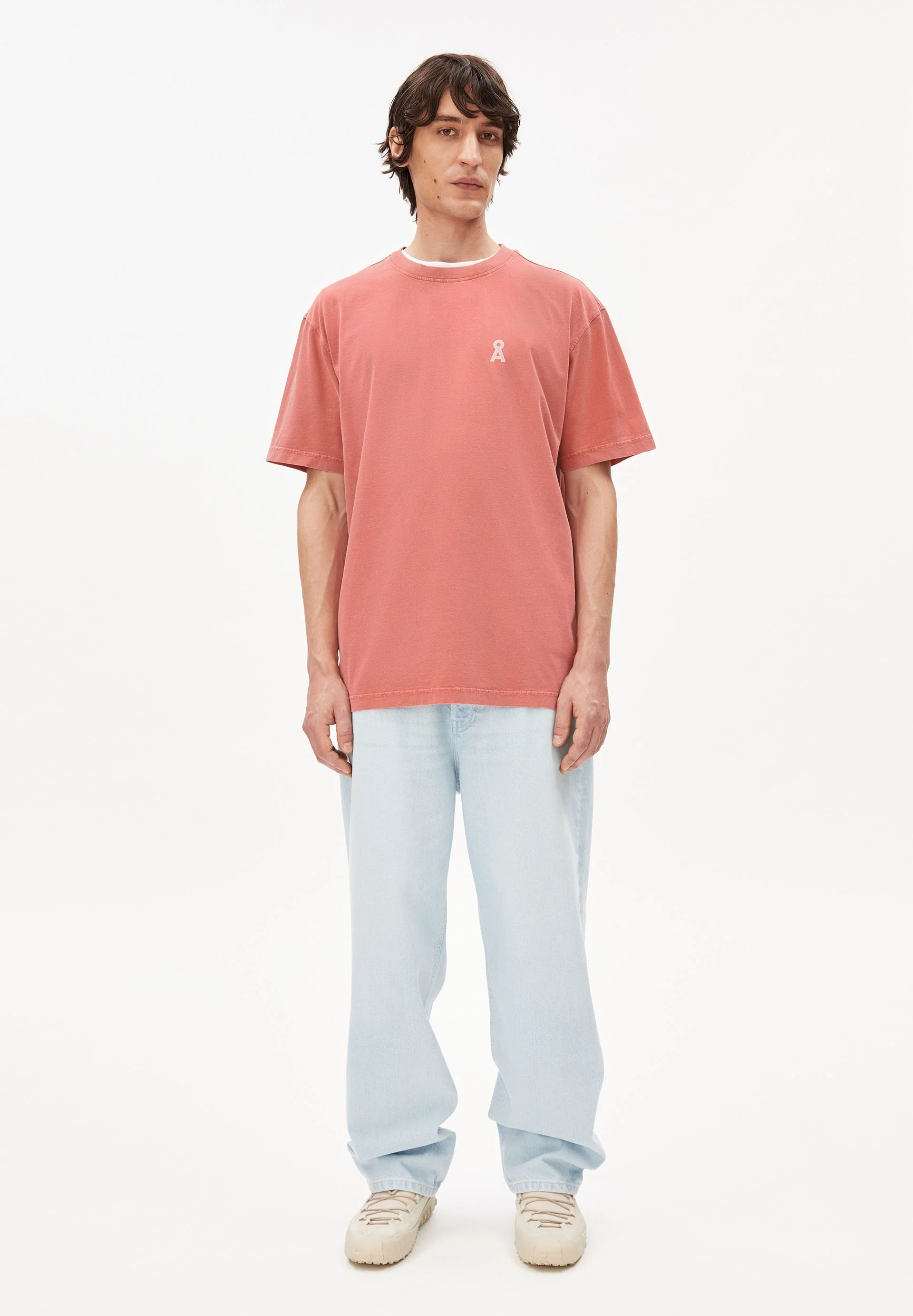 MAARKOS GMT DYE BIKE T-SHIRT | tabasco red washed - Image 5