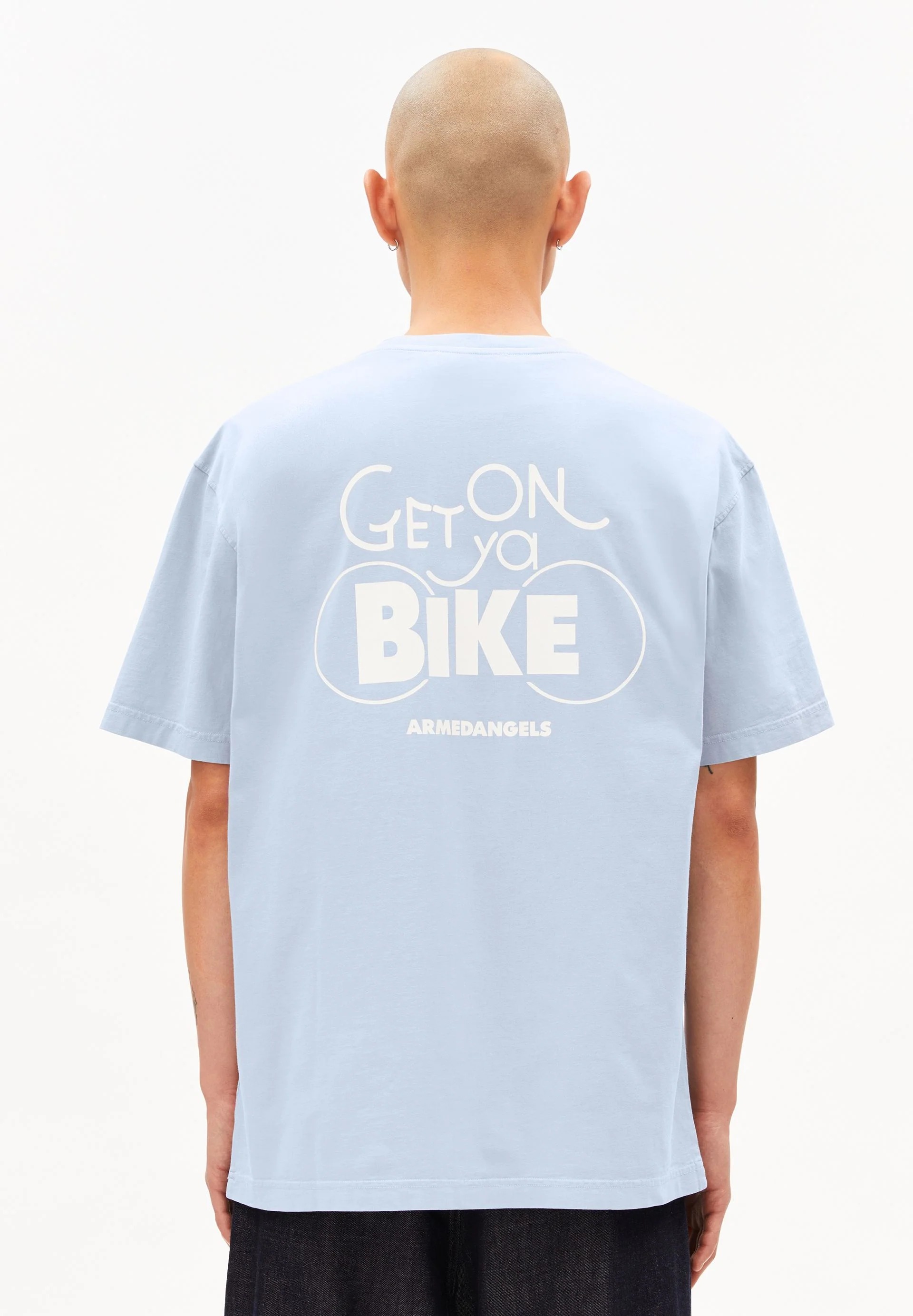 MAARKOS GMT DYE BIKE T-SHIRT | wedgewood washed - Image 2