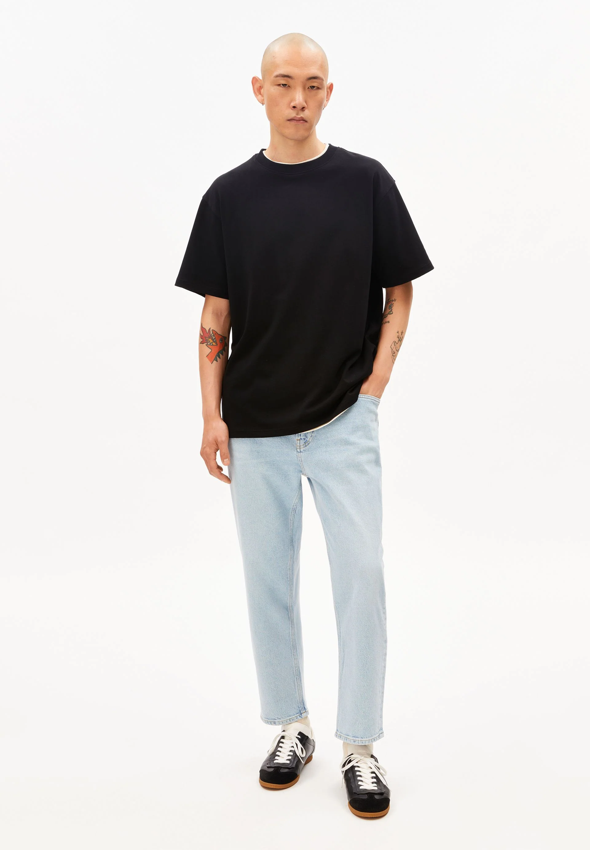 MAARKOS HEAVY WEIGHT T-SHIRT | black - Image 5