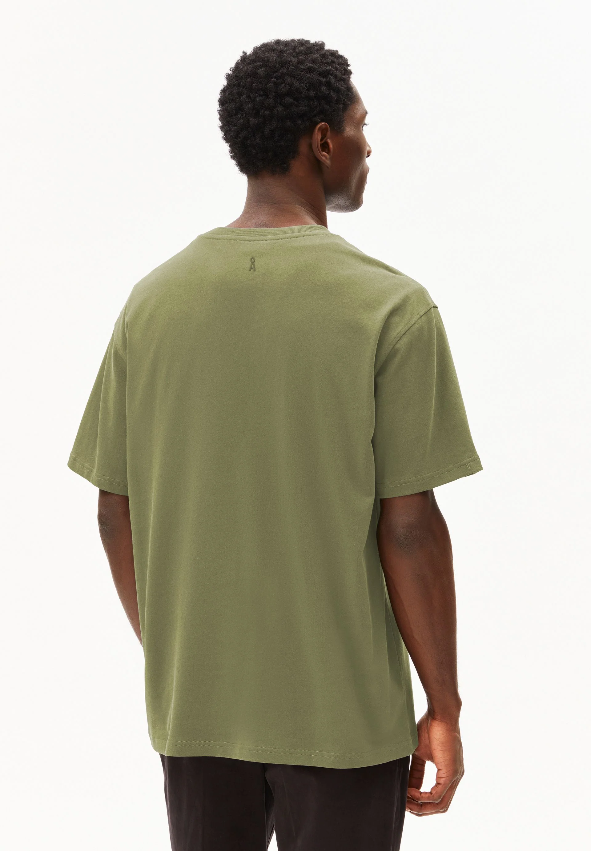 MAARKOS HEAVY WEIGHT T-SHIRT | fatigue green - Image 2
