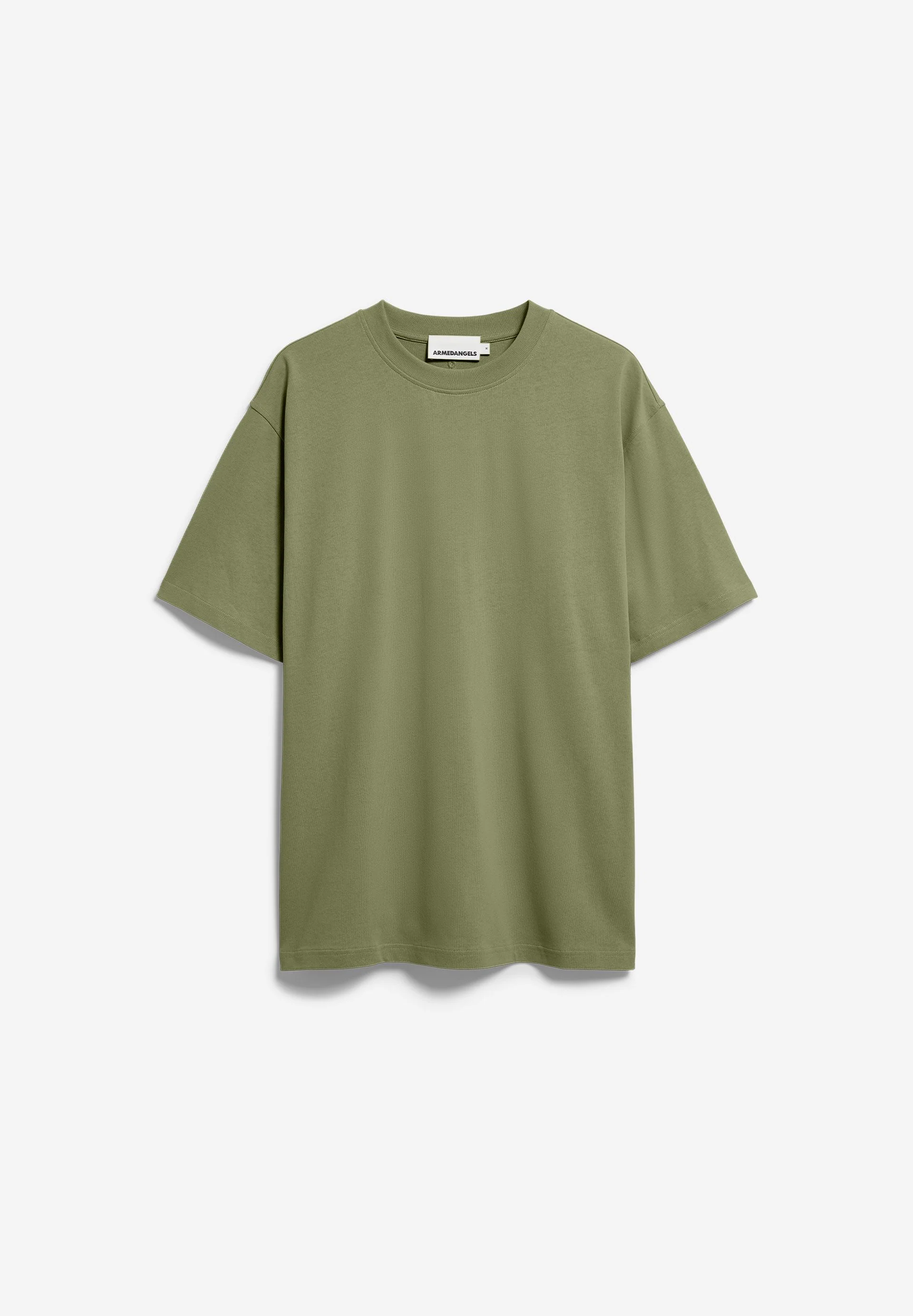 MAARKOS HEAVY WEIGHT T-SHIRT | fatigue green - Image 6