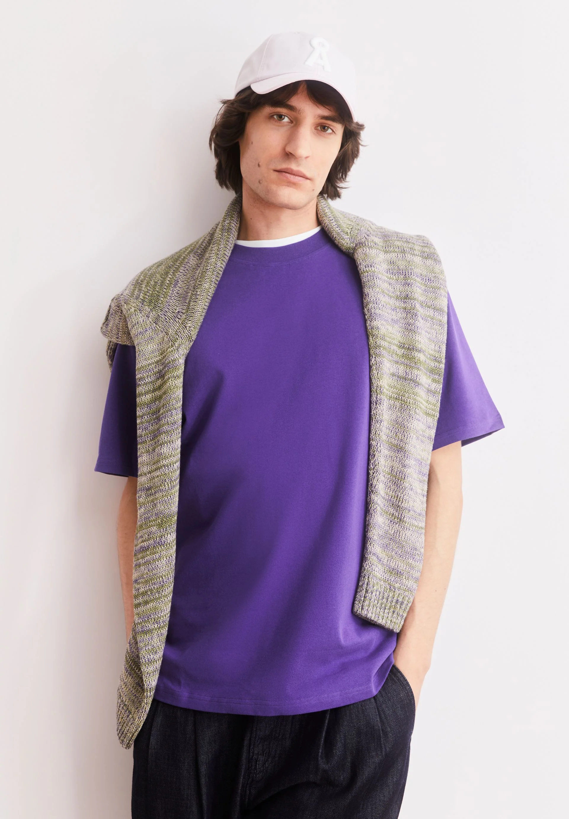 MAARKOS HEAVY WEIGHT T-SHIRT | pungent purple - Image 4