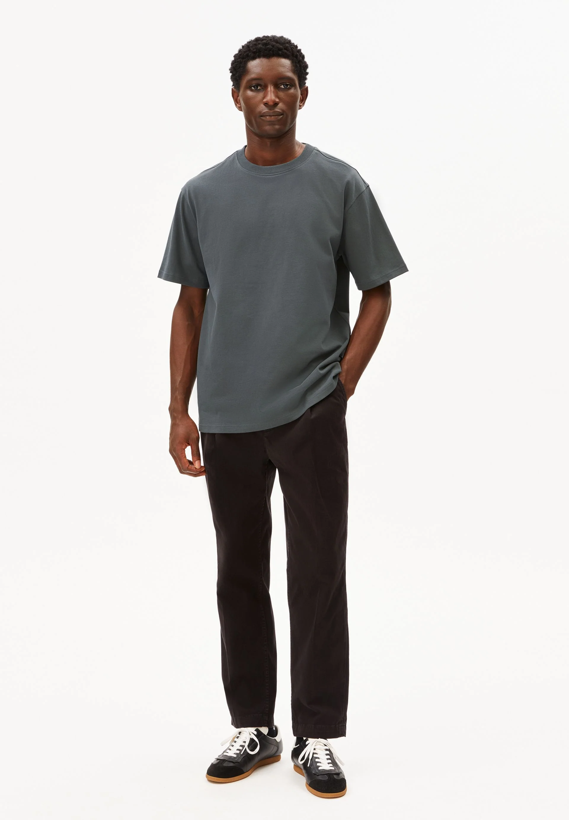 MAARKOS HEAVY WEIGHT T-SHIRT | space steel - Image 5