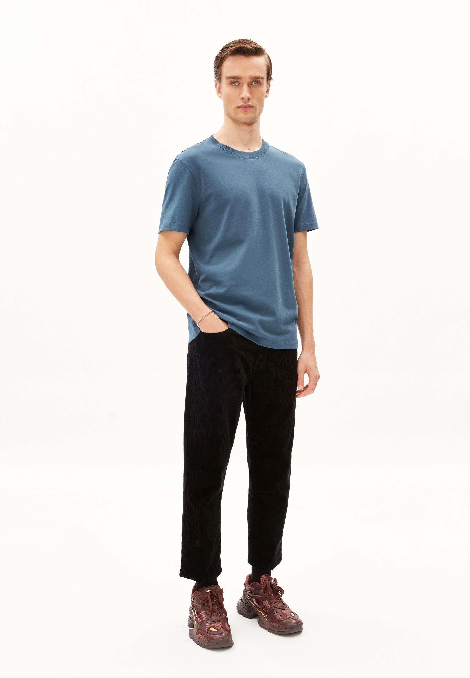MAARKOS T-SHIRT | iron blue - Image 5