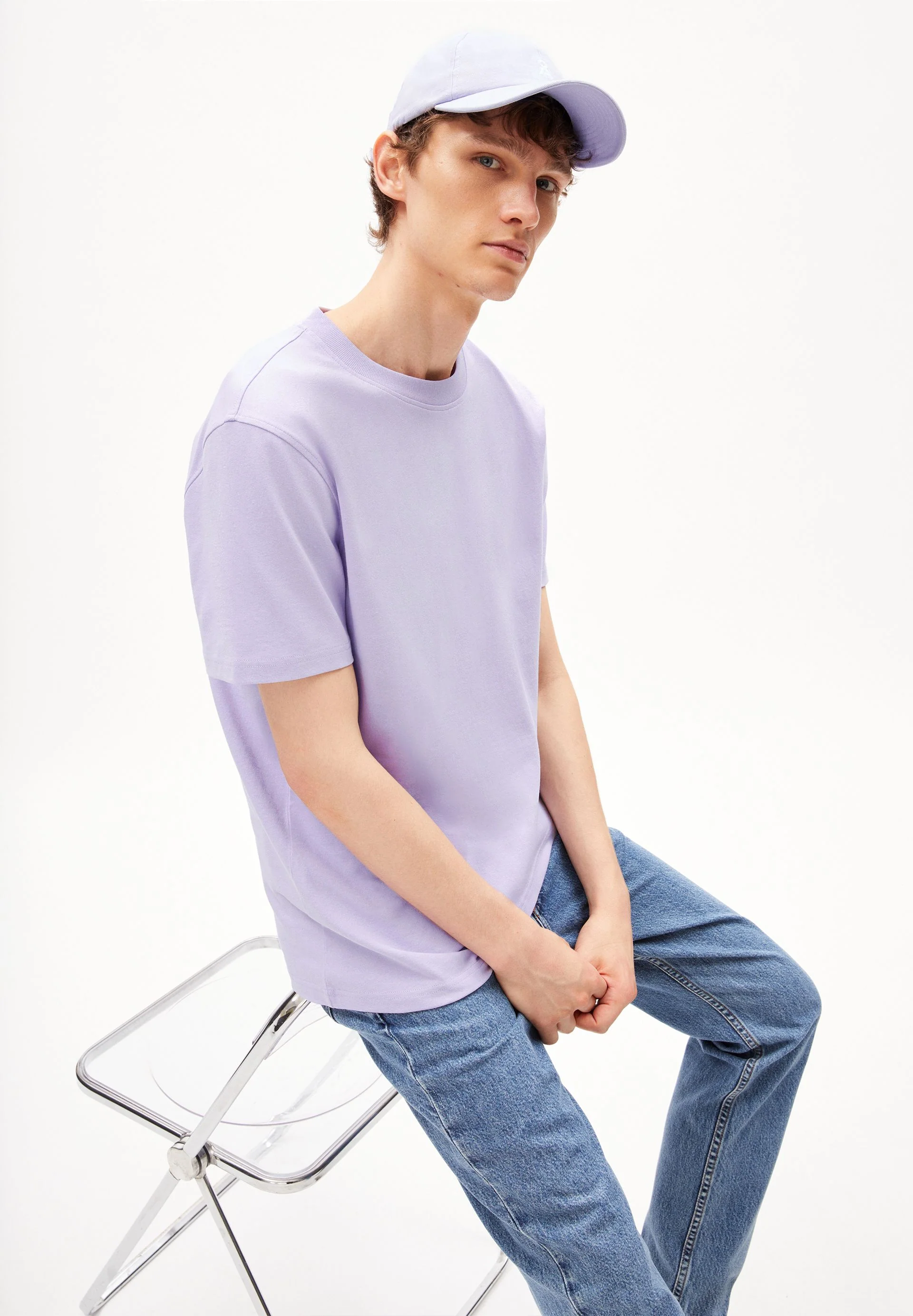MAARKOS T-SHIRT | lavender light - Image 4