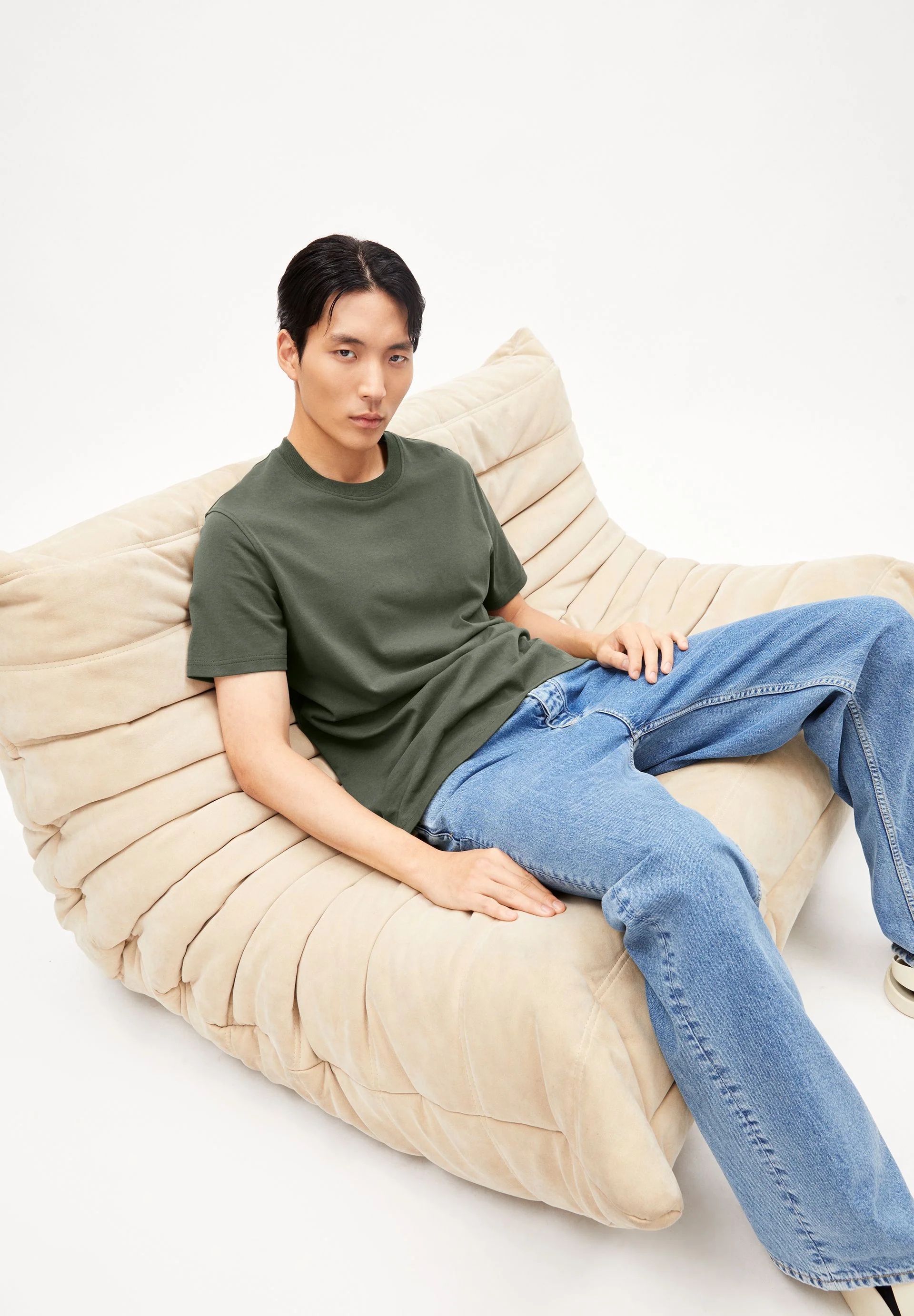 MAARKOS T-SHIRT | light carbon green - Image 4