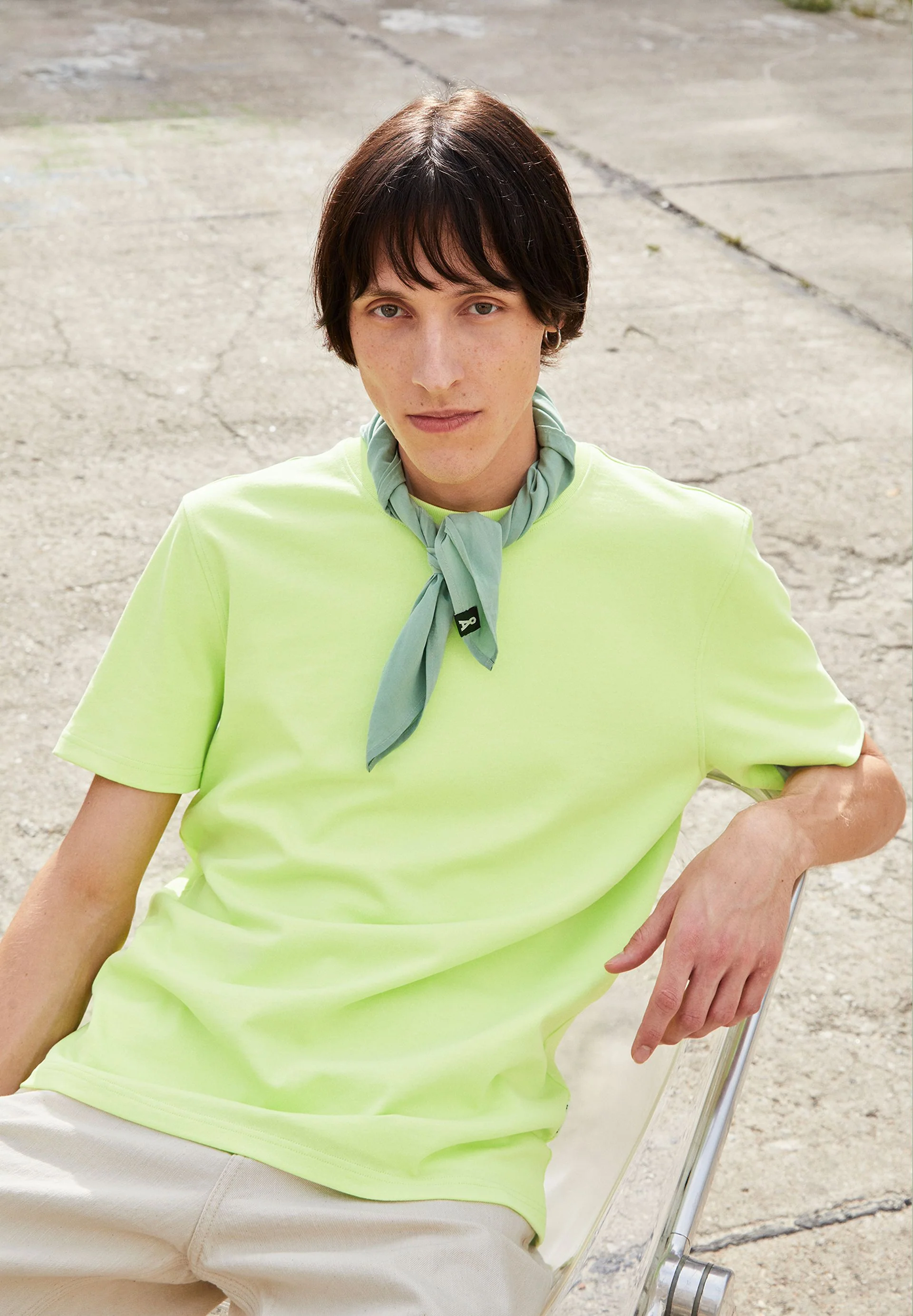 MAARKOS T-SHIRT | light lime - Image 4