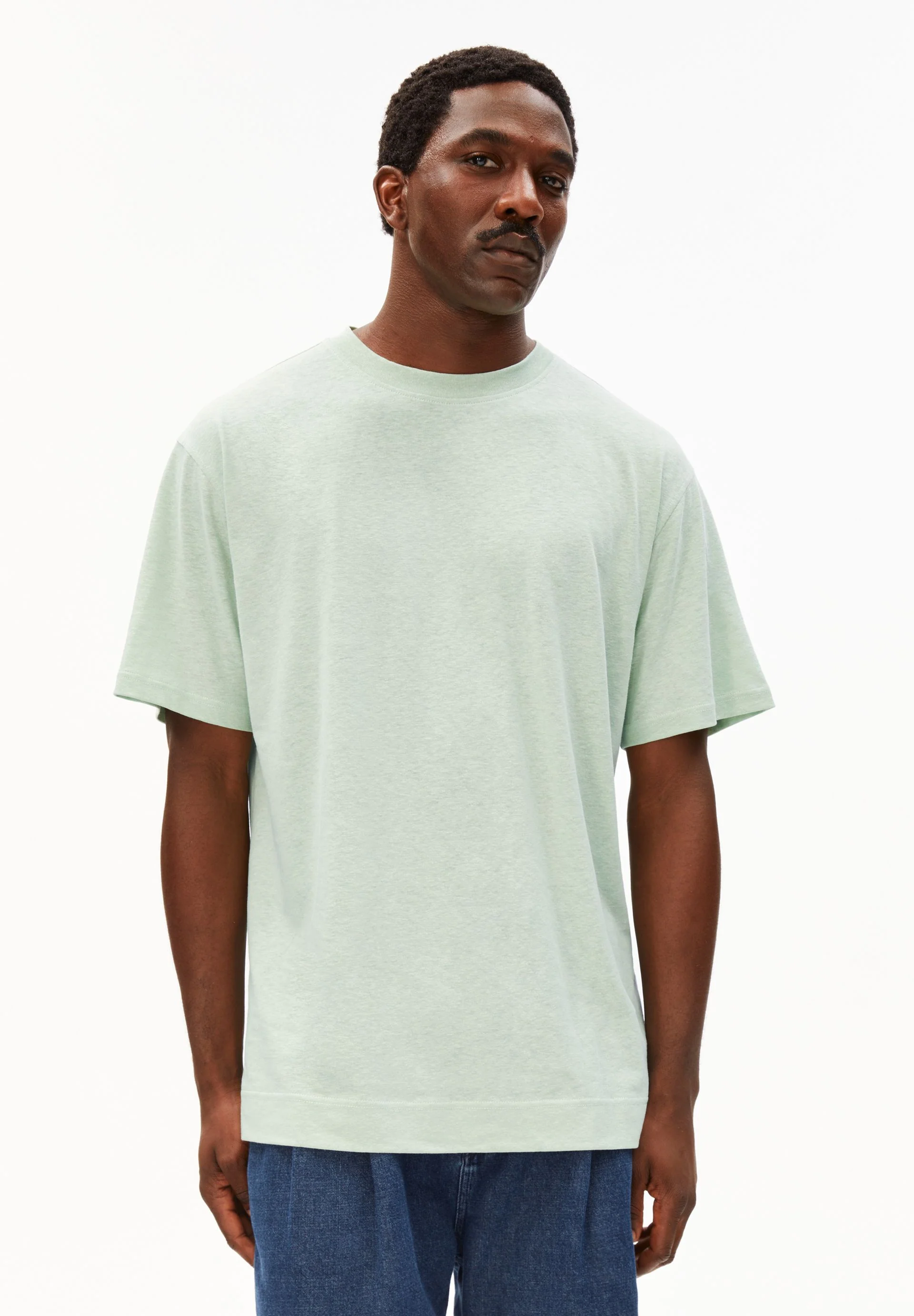 MAARKOS LINEN BLEND T-SHIRT - Image 4