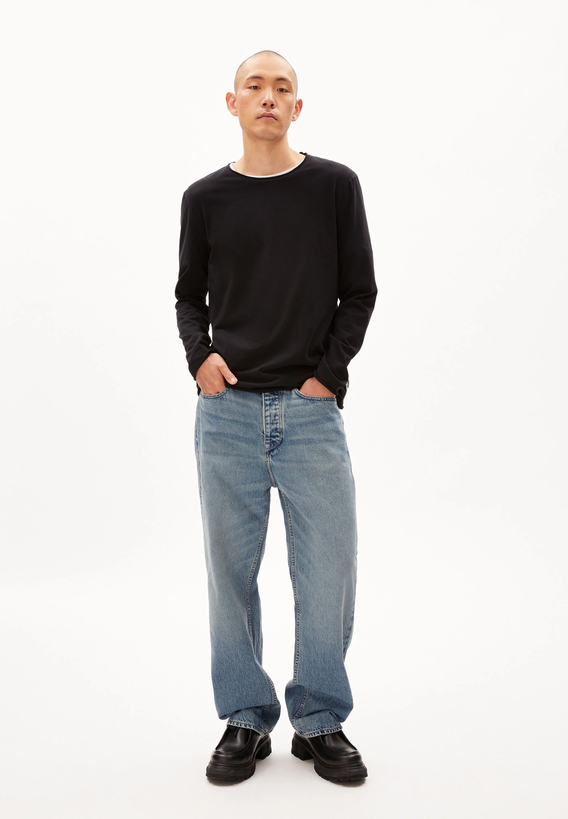 MAARKOS LS BRUSHED | black - Image 5