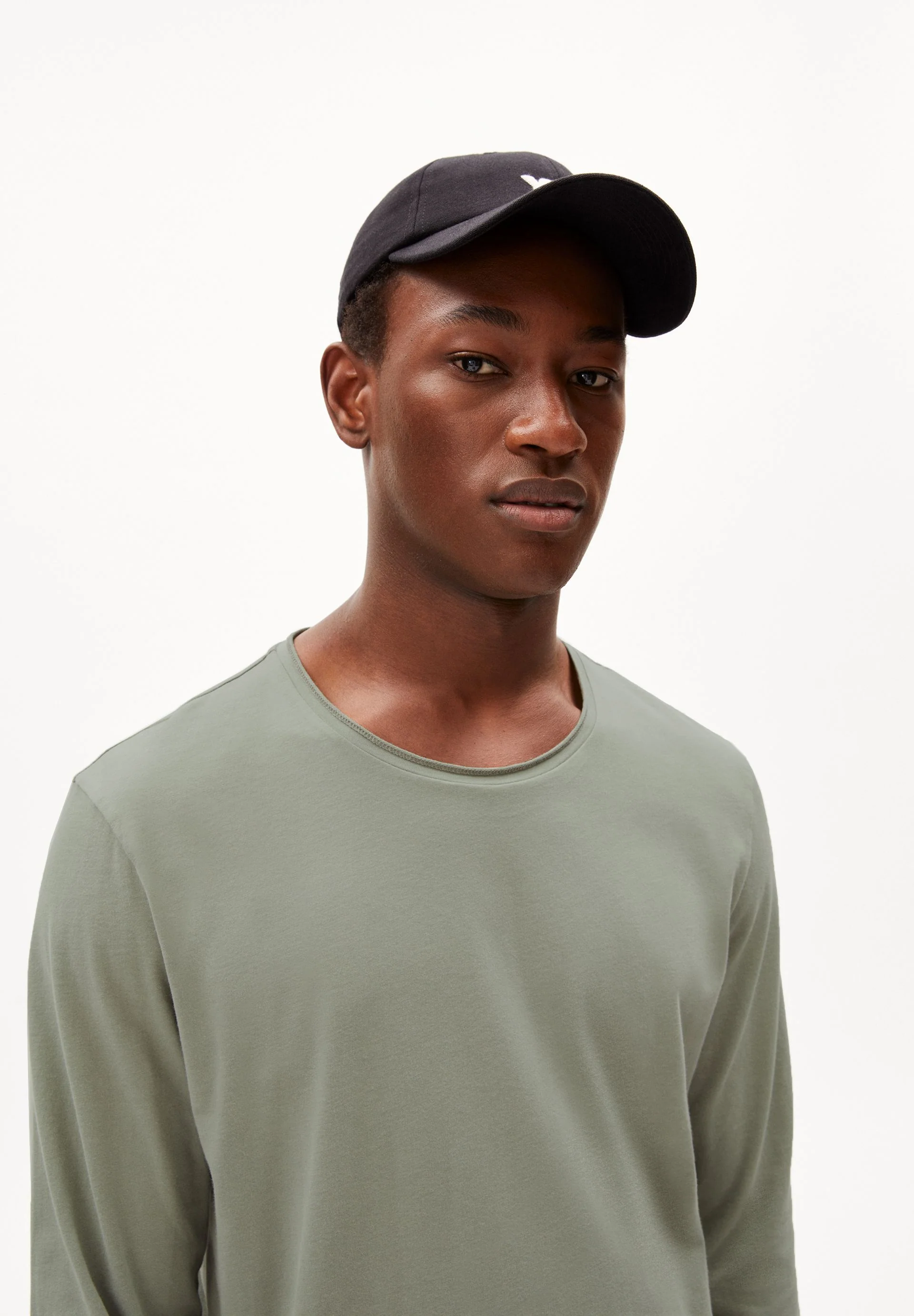 MAARKOS LS BRUSHED | grey green - Image 3