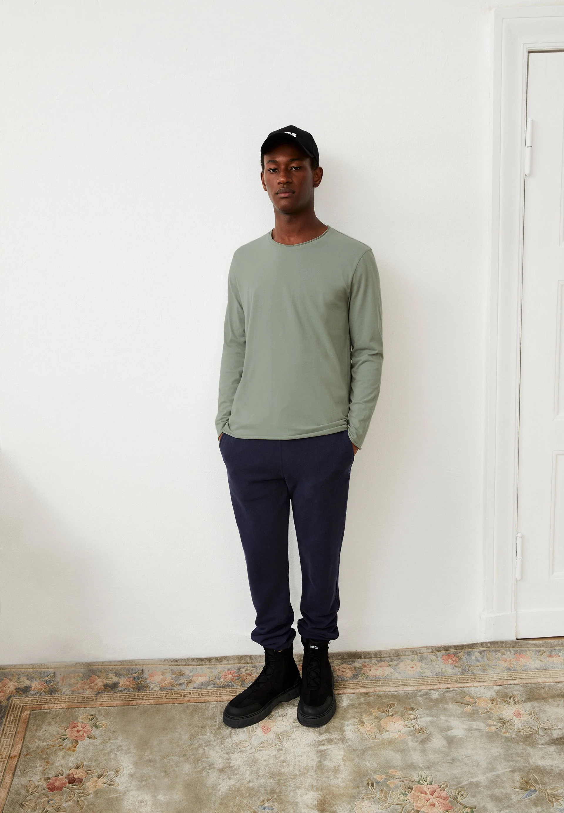 MAARKOS LS BRUSHED | grey green - Image 4
