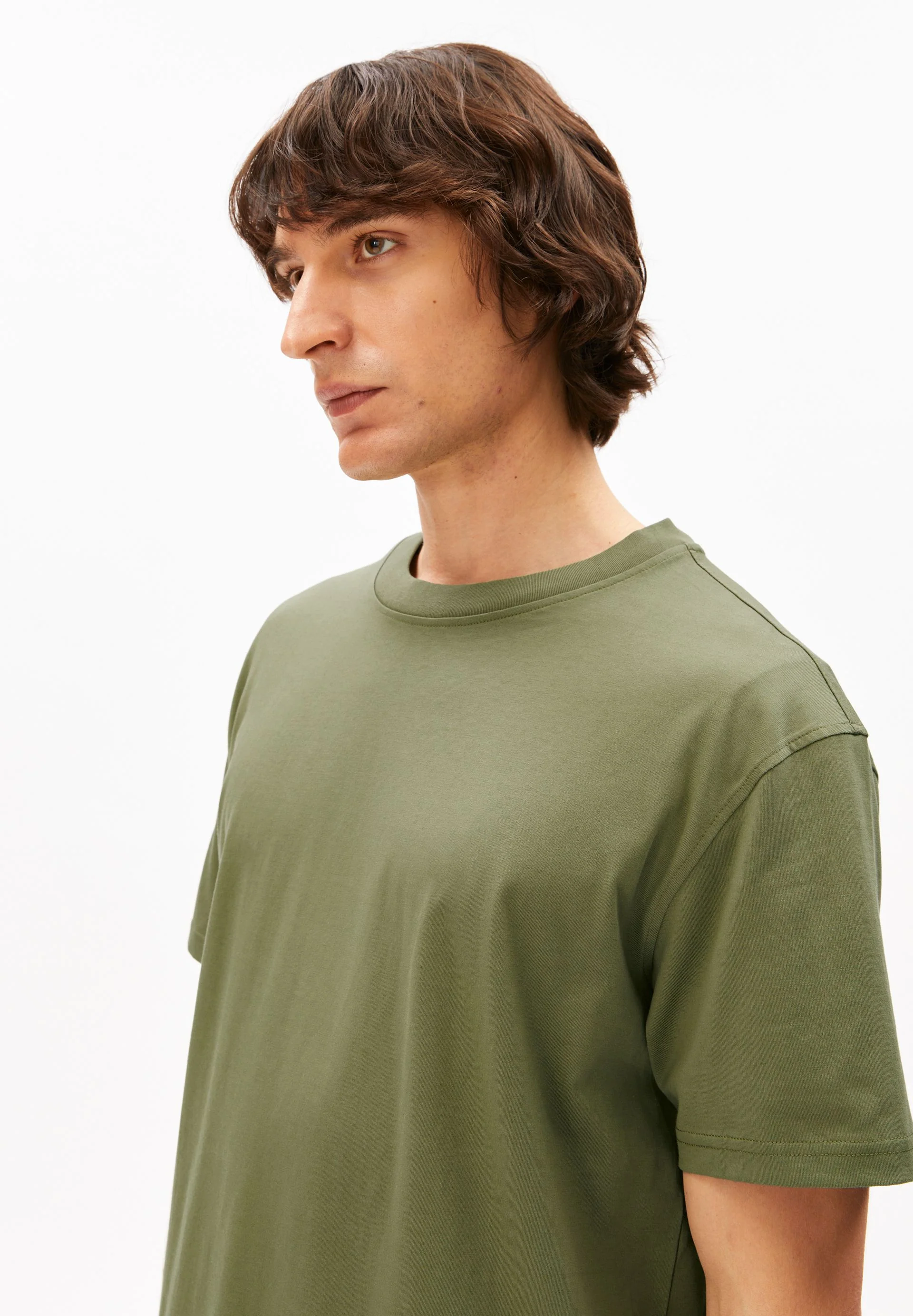 MAARKOS MID WEIGHT T-SHIRT | fatigue green - Image 3