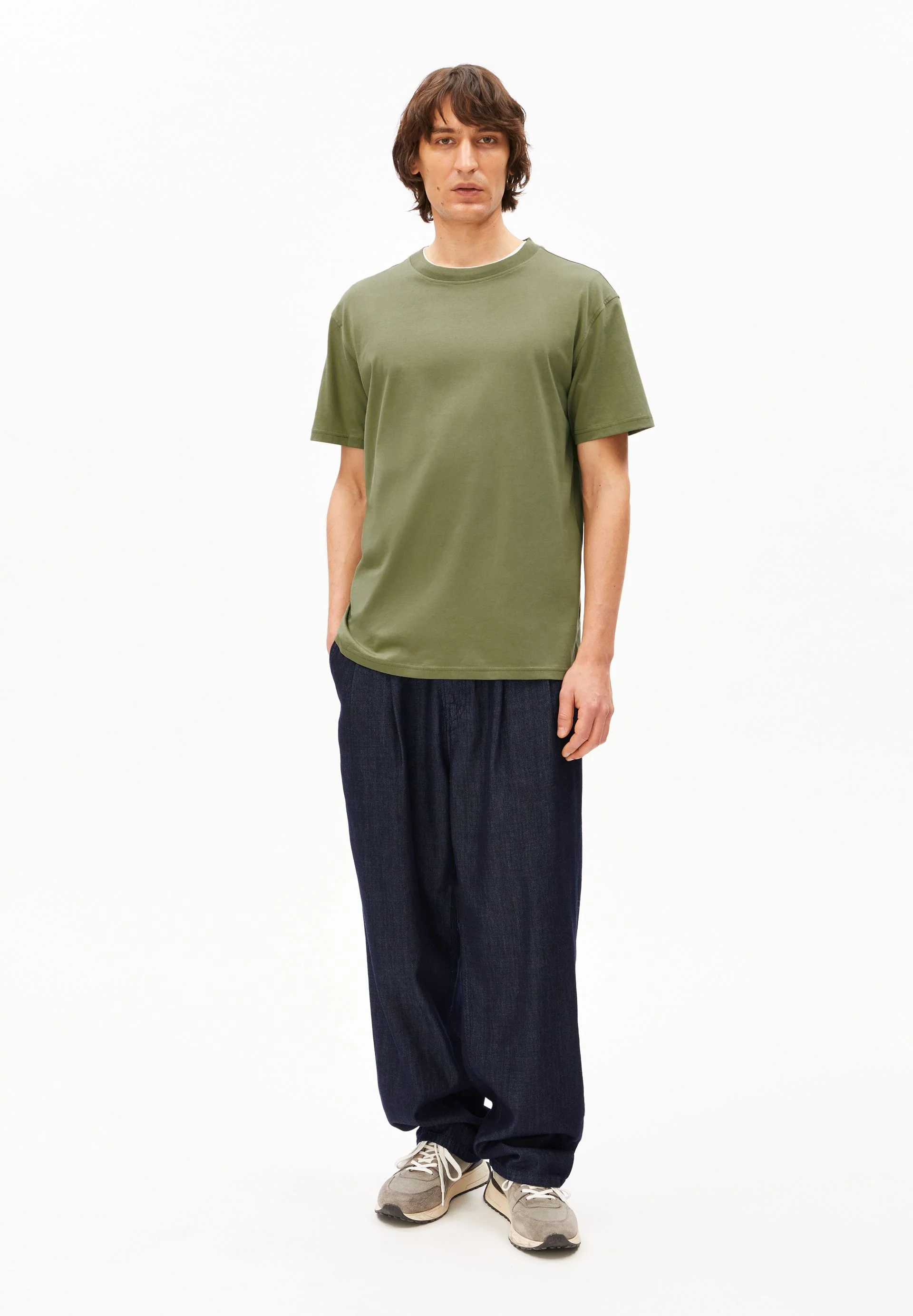 MAARKOS MID WEIGHT T-SHIRT | fatigue green - Image 5
