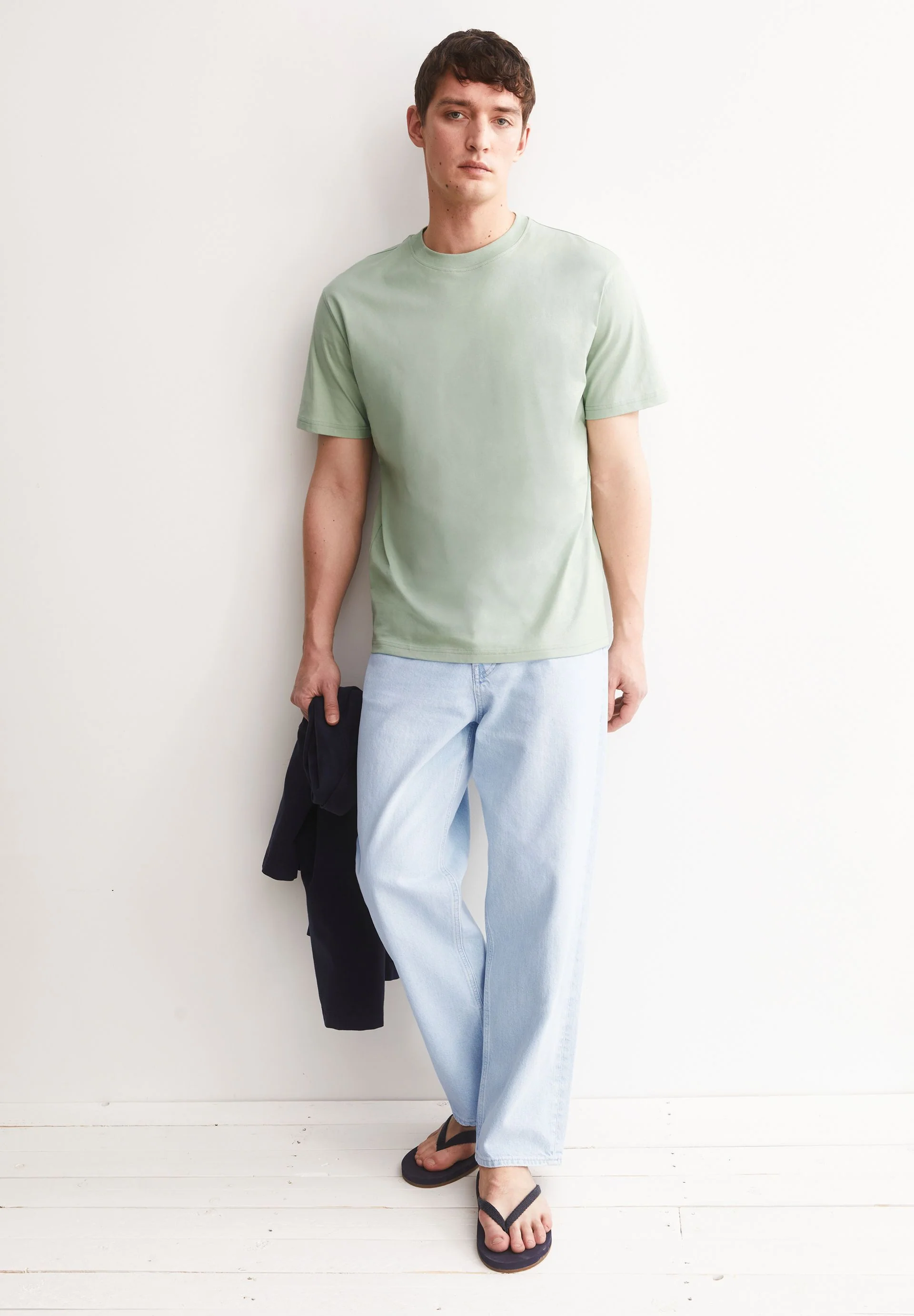 MAARKOS MID WEIGHT T-SHIRT | foam - Image 4