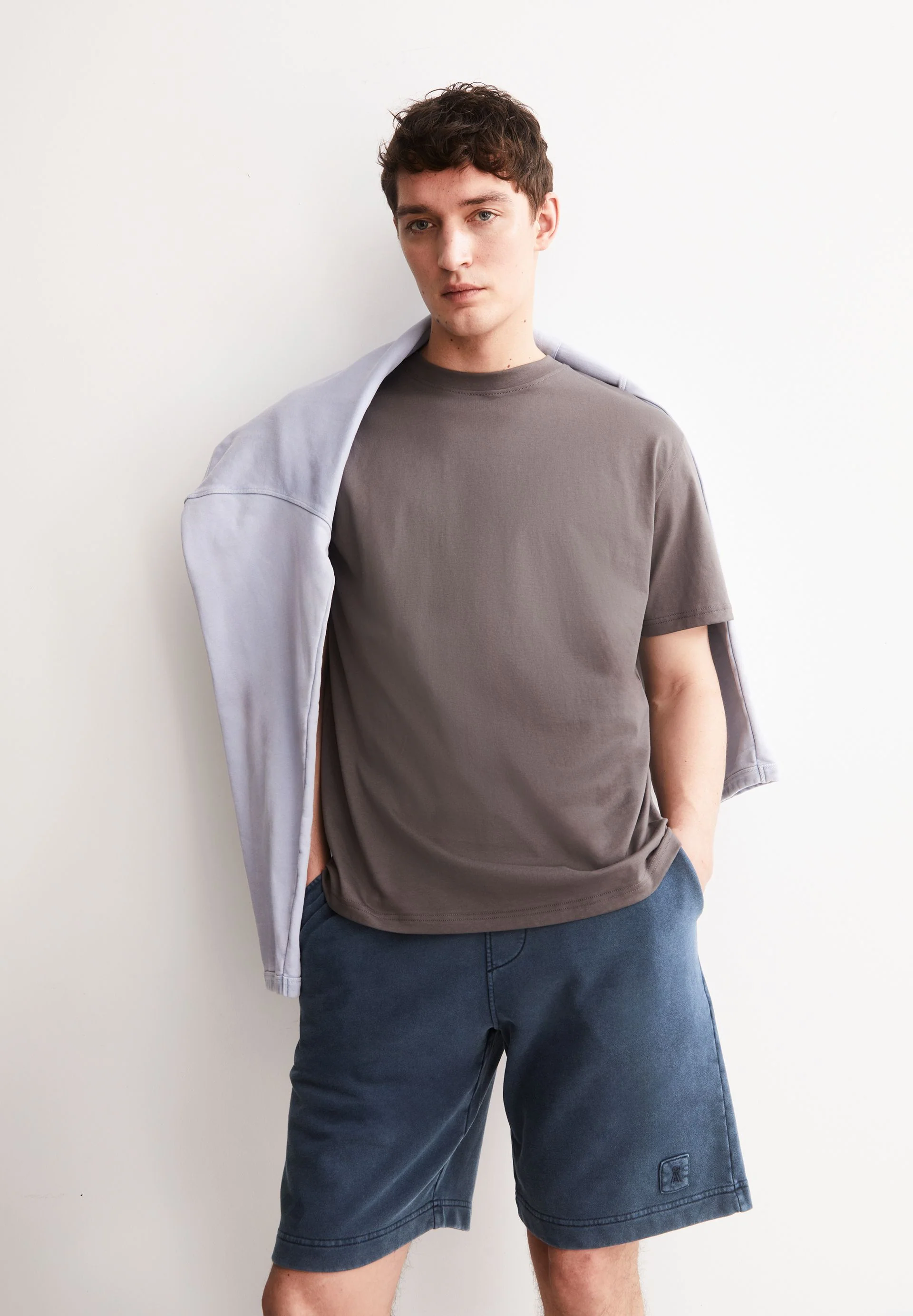 MAARKOS MID WEIGHT T-SHIRT | granit - Image 4