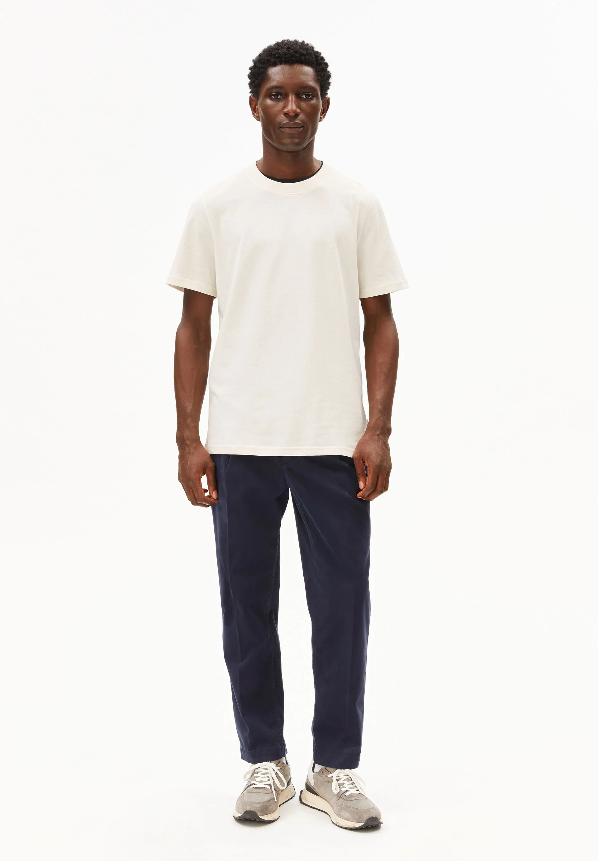 MAARKOS MID WEIGHT T-SHIRT | oatmilk - Image 5