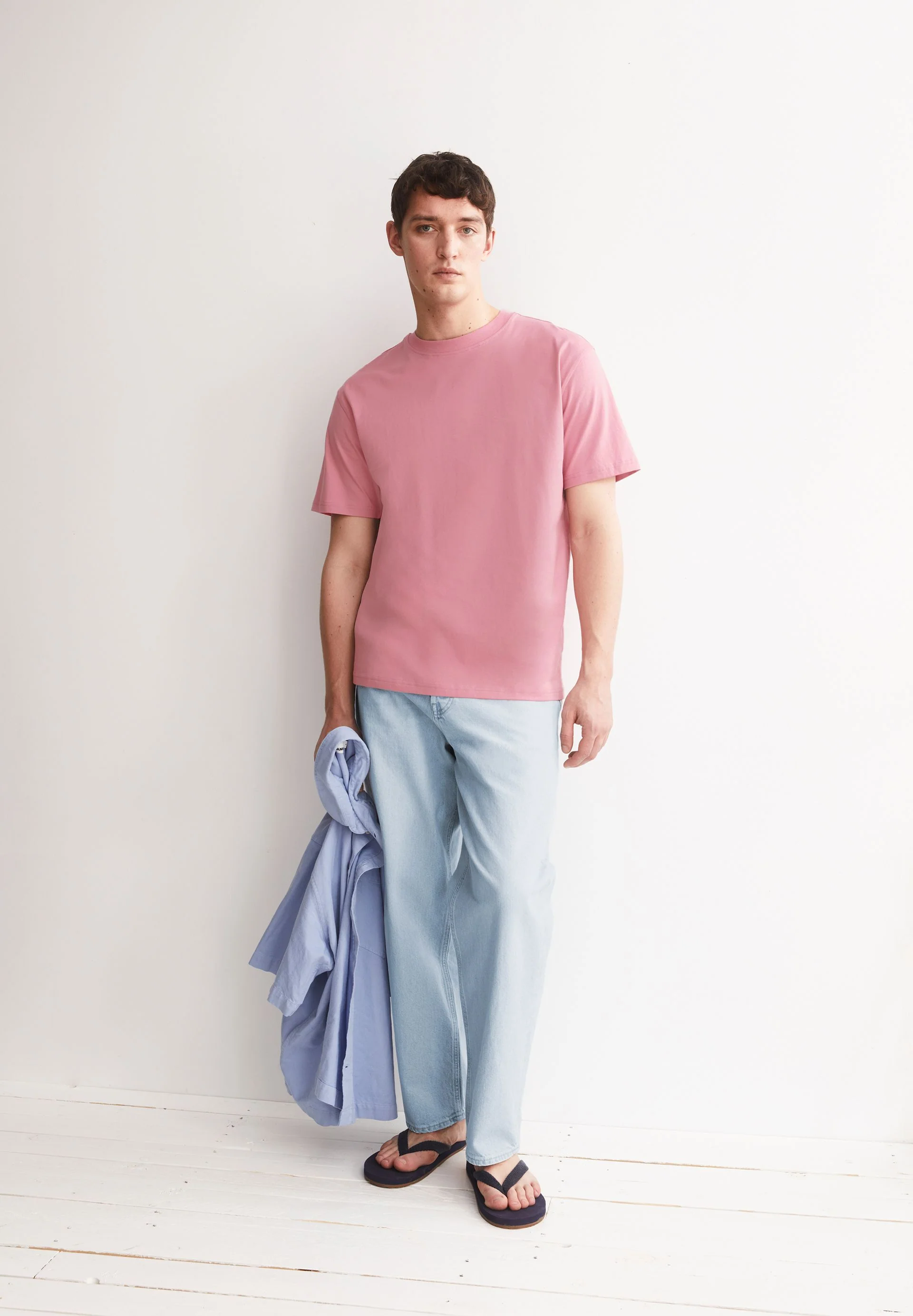 MAARKOS MID WEIGHT T-SHIRT | washed berry - Image 4