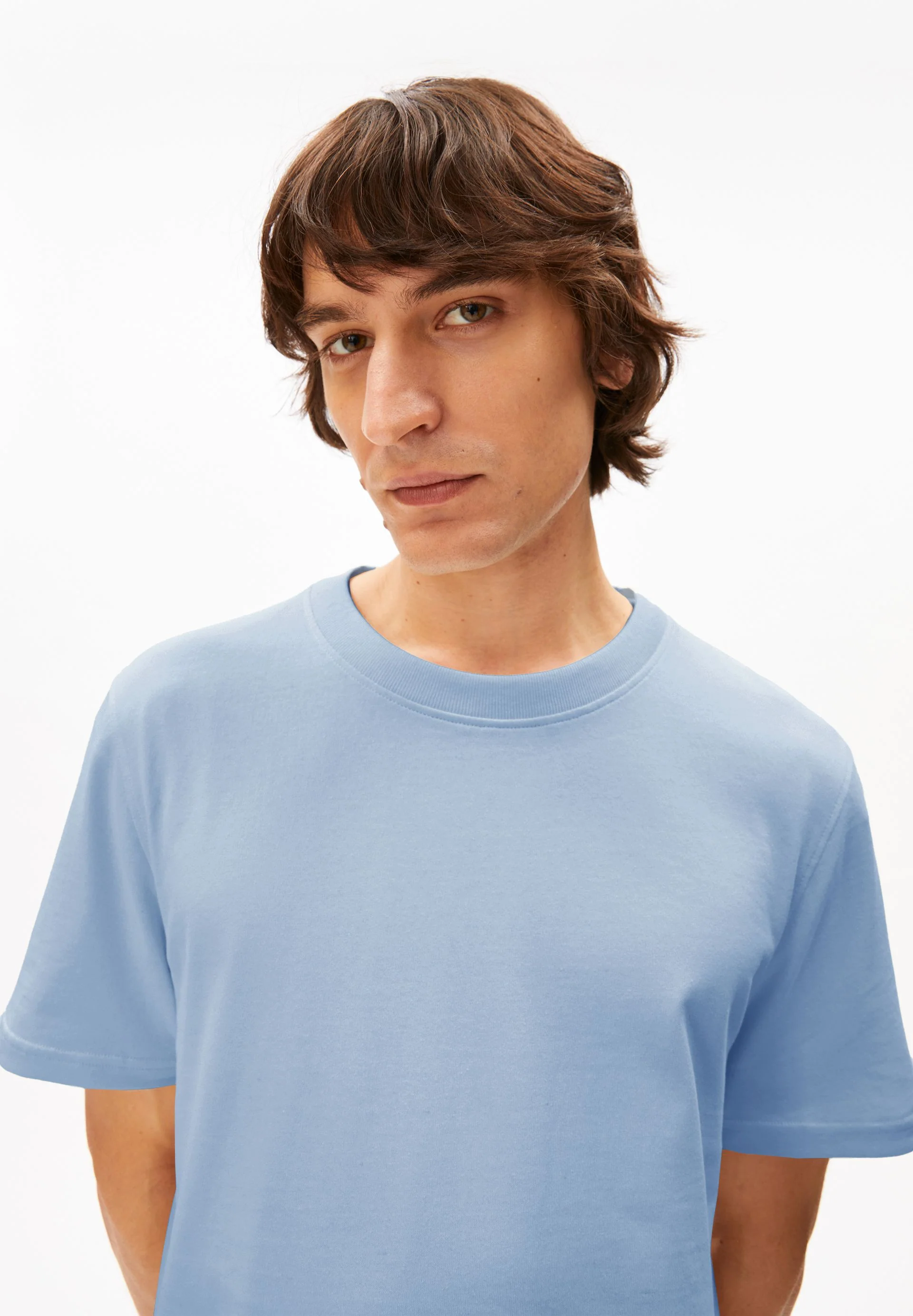 MAARKOS MID WEIGHT T-SHIRT | wedgwood - Image 3