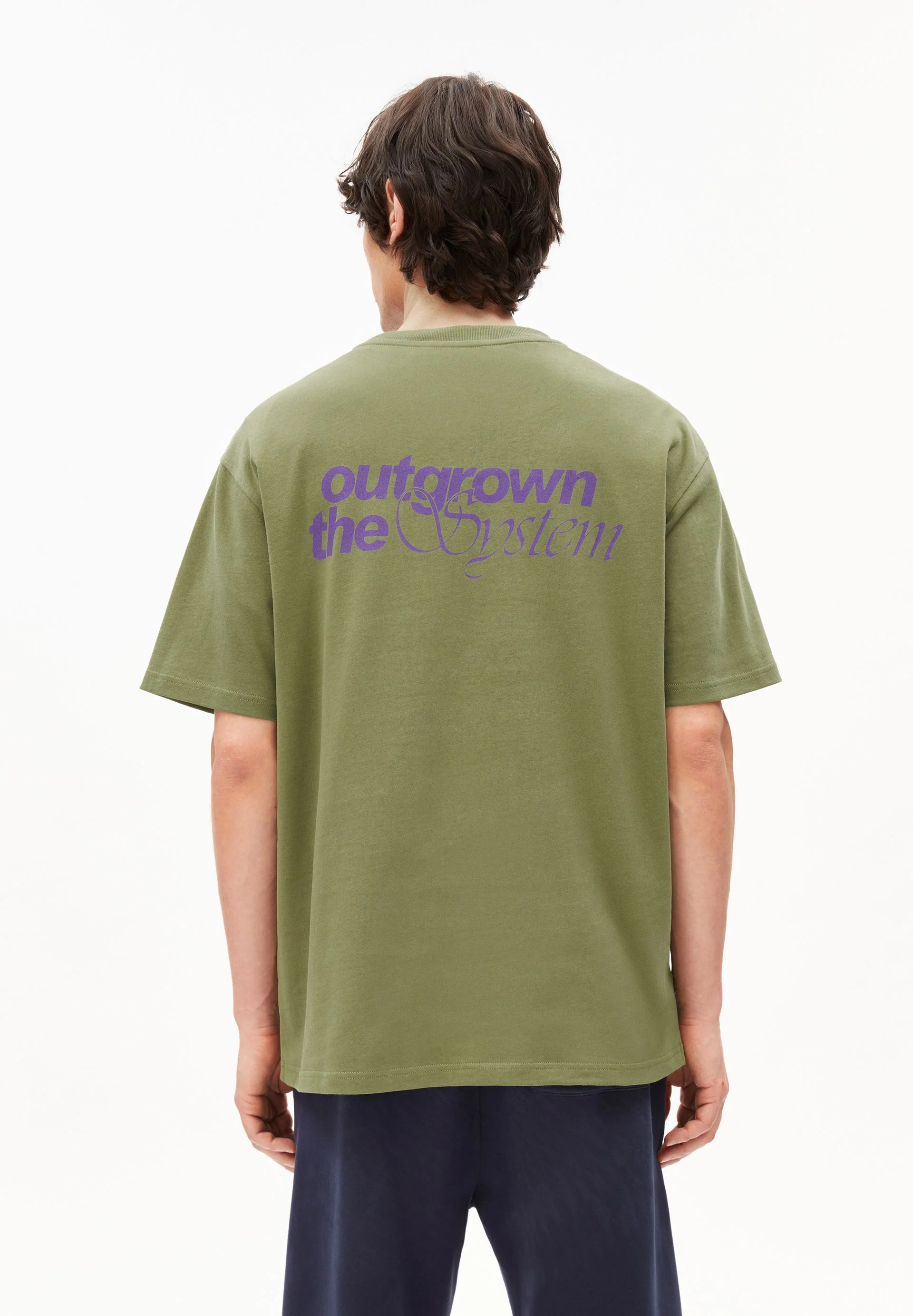 MAARKOS OUTGROWN T-SHIRT | fatigue green - Image 2