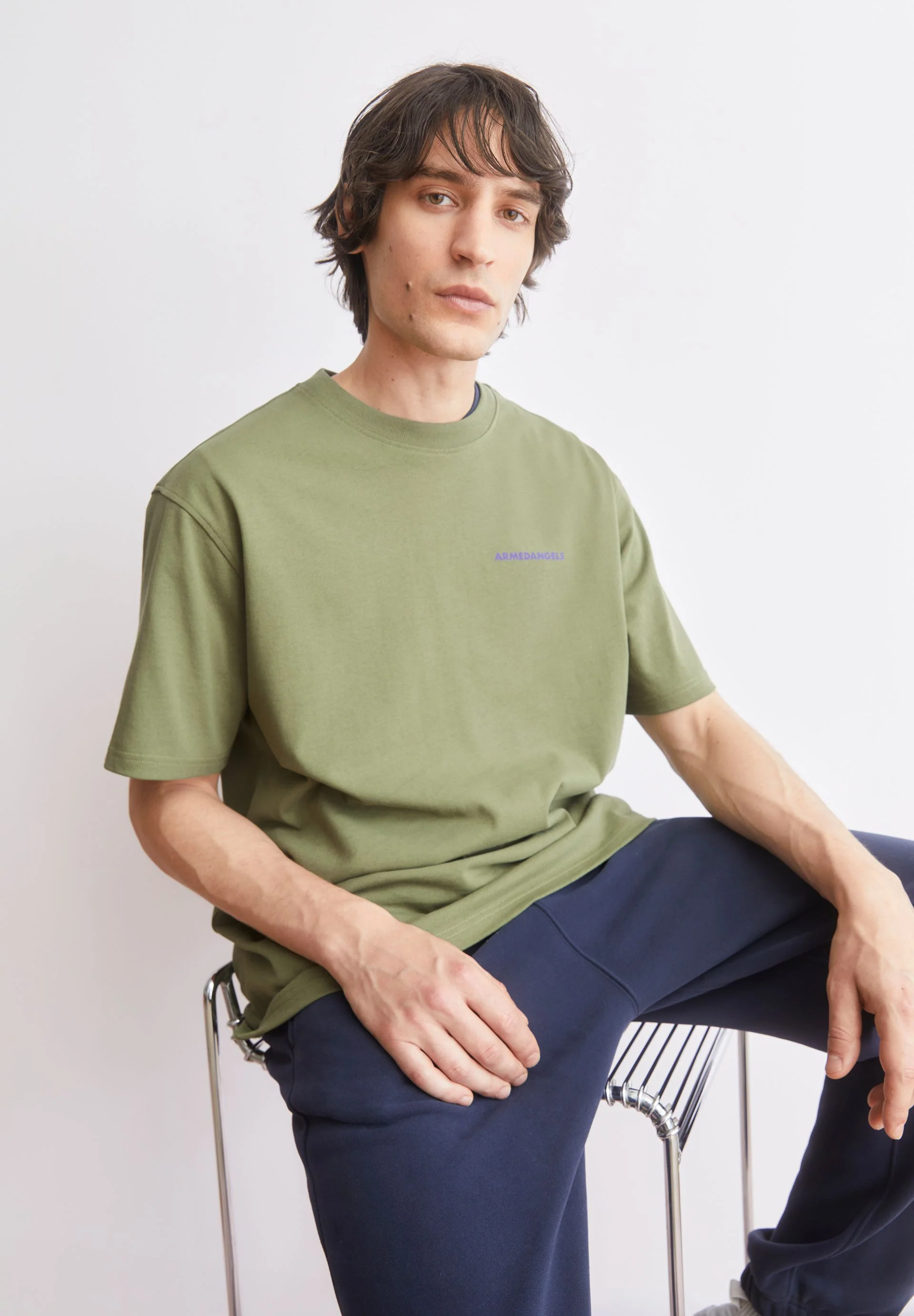 MAARKOS OUTGROWN T-SHIRT | fatigue green - Image 4
