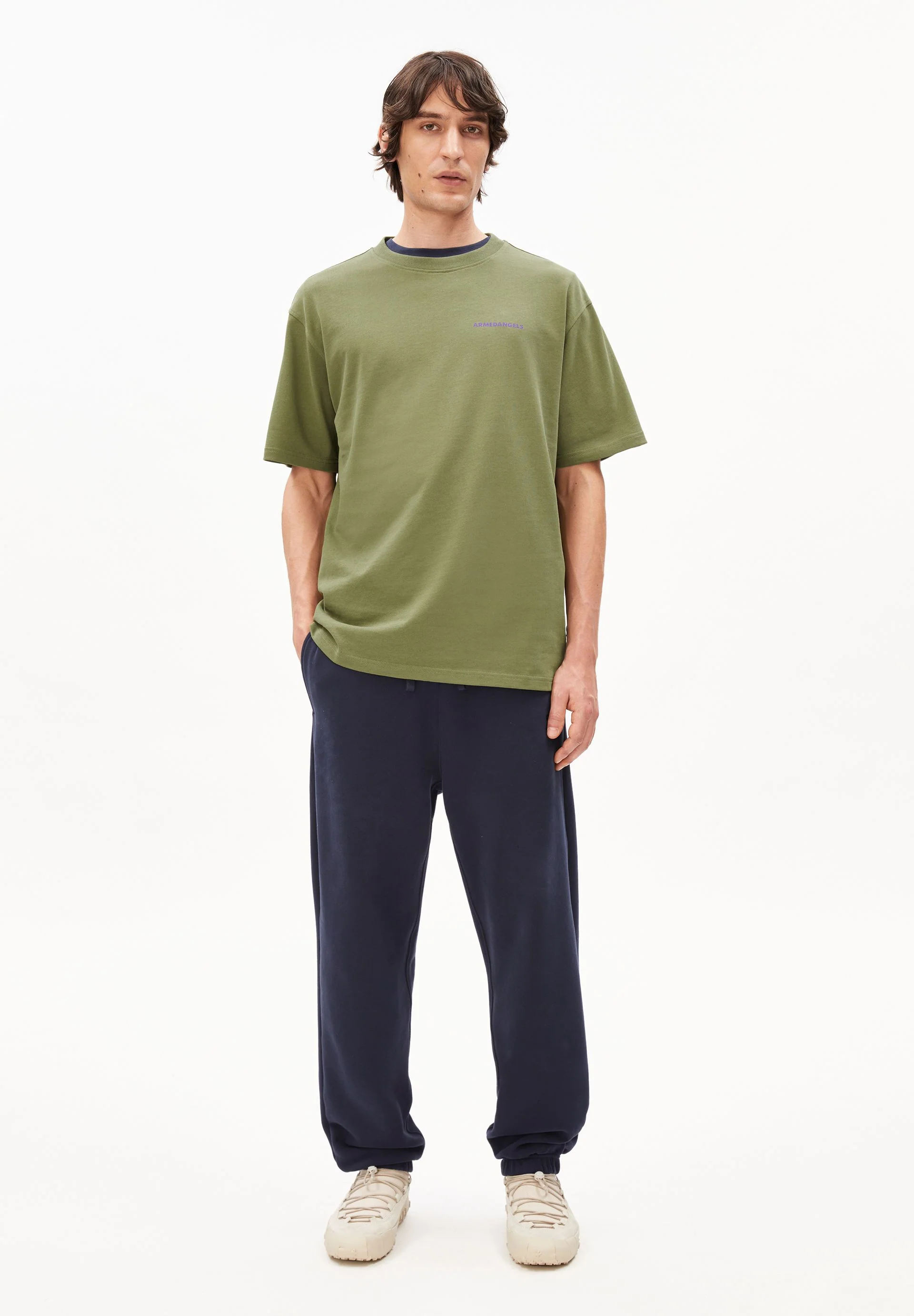 MAARKOS OUTGROWN T-SHIRT | fatigue green - Image 5