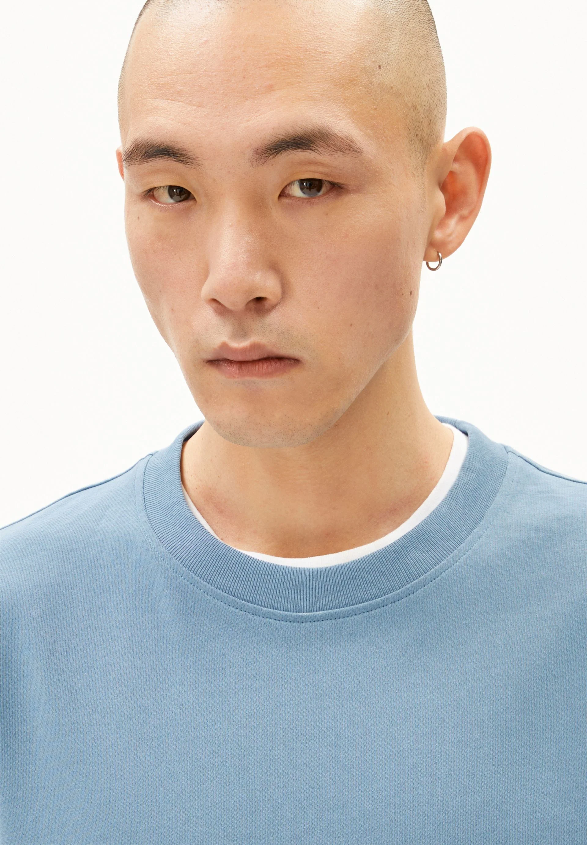 MAARKOS T-SHIRT | pigment blue - Image 3