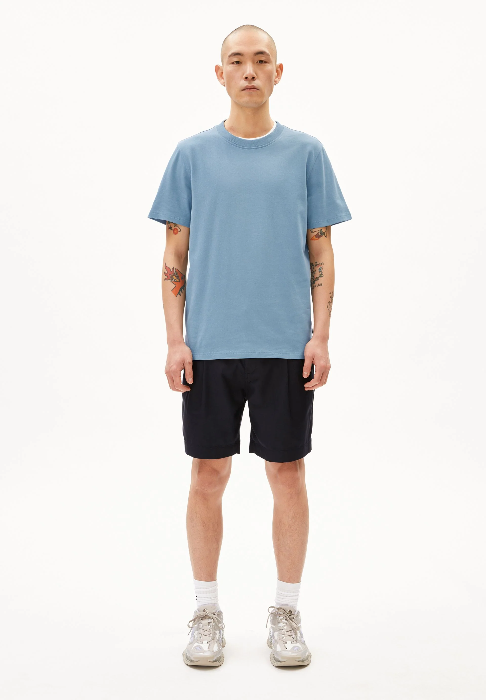 MAARKOS T-SHIRT | pigment blue - Image 5