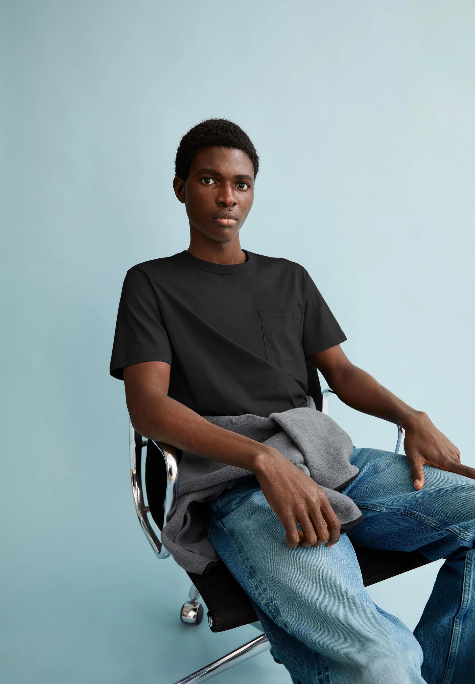 MAARKOS POCKET T-SHIRT | black - Image 4