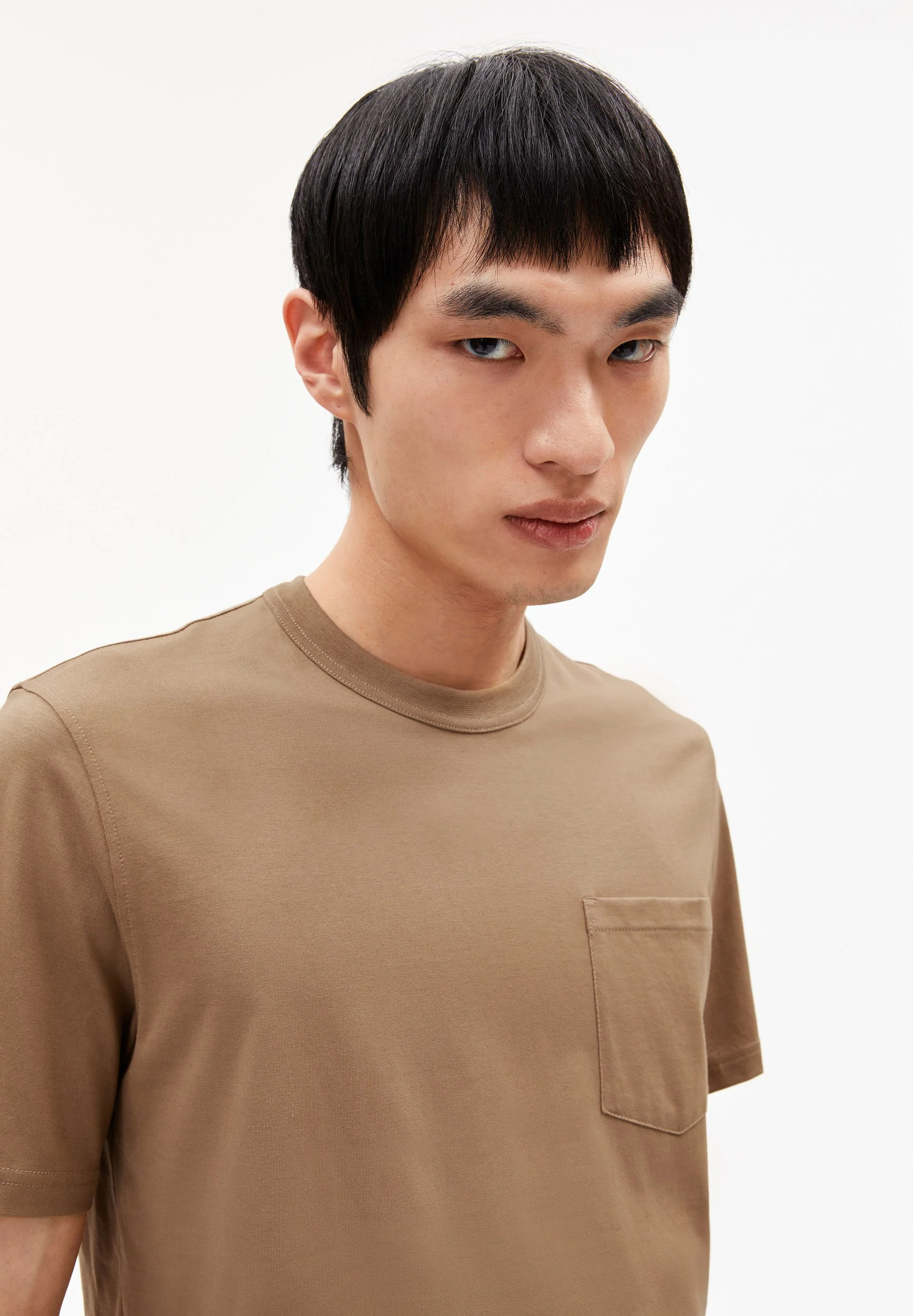 MAARKOS POCKET T-SHIRT | light oak - Image 3