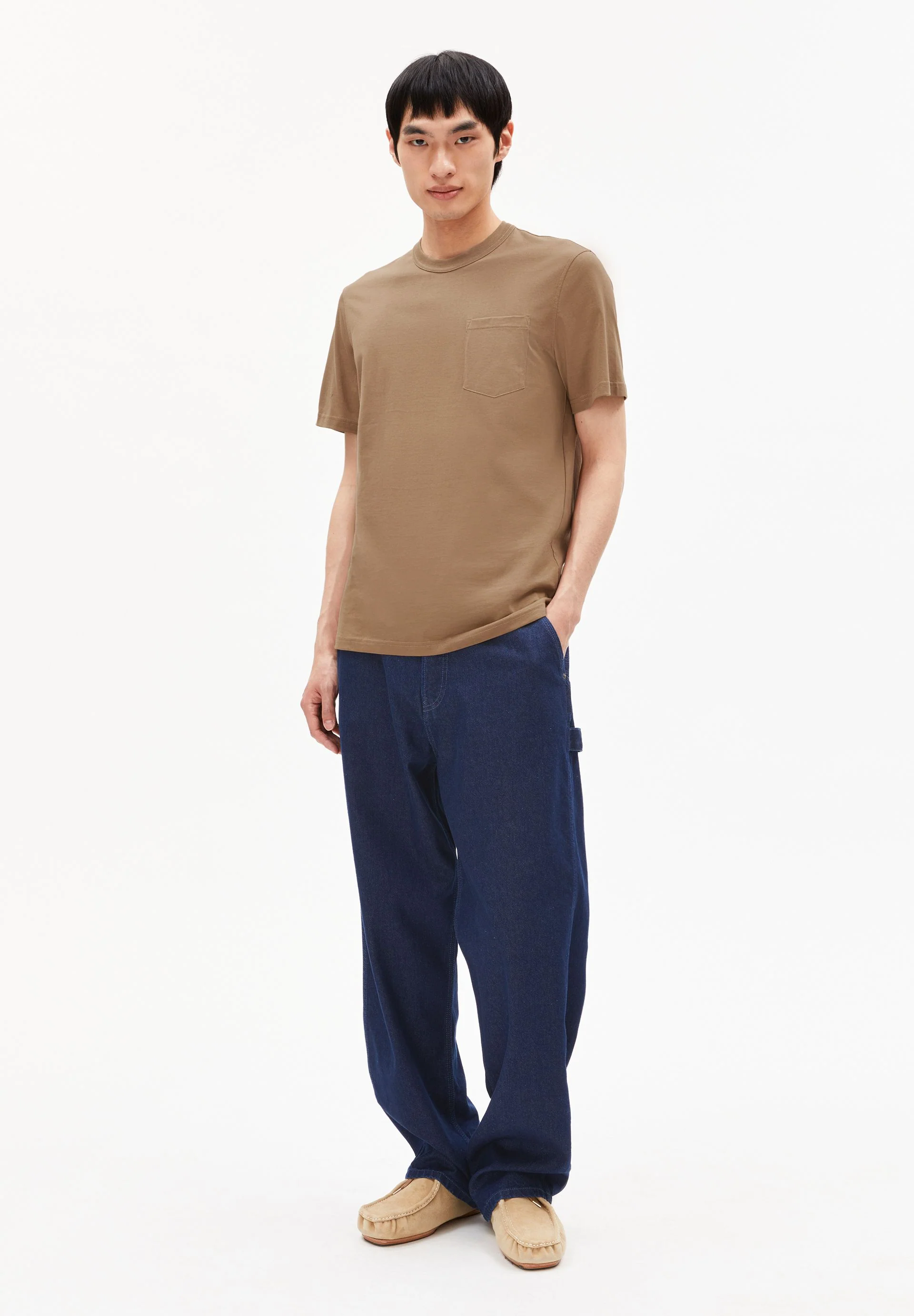 MAARKOS POCKET T-SHIRT | light oak - Image 5