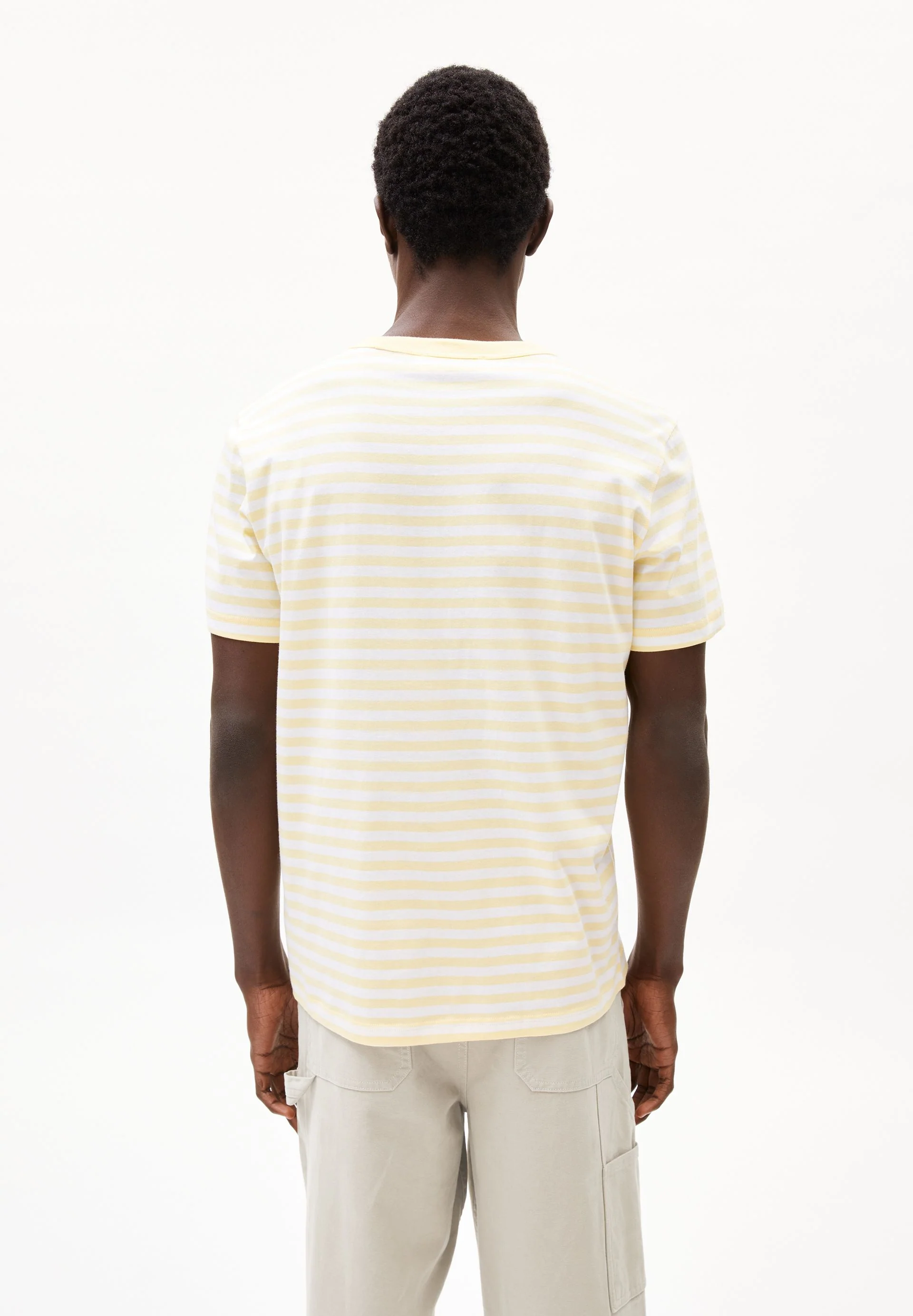 MAARKOS POCKET STRIPES | early yellow-broken white - Image 2