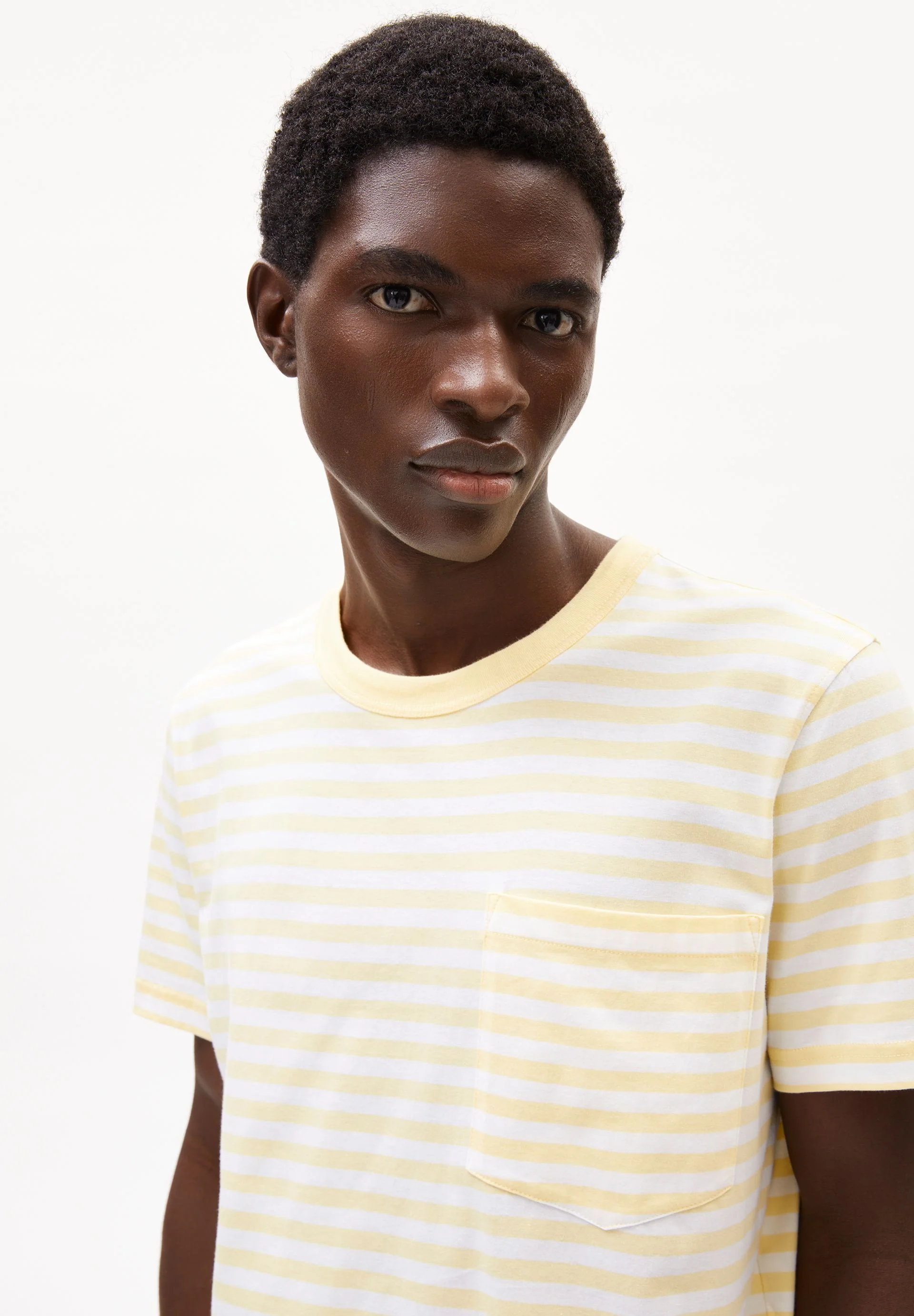MAARKOS POCKET STRIPES | early yellow-broken white - Image 3
