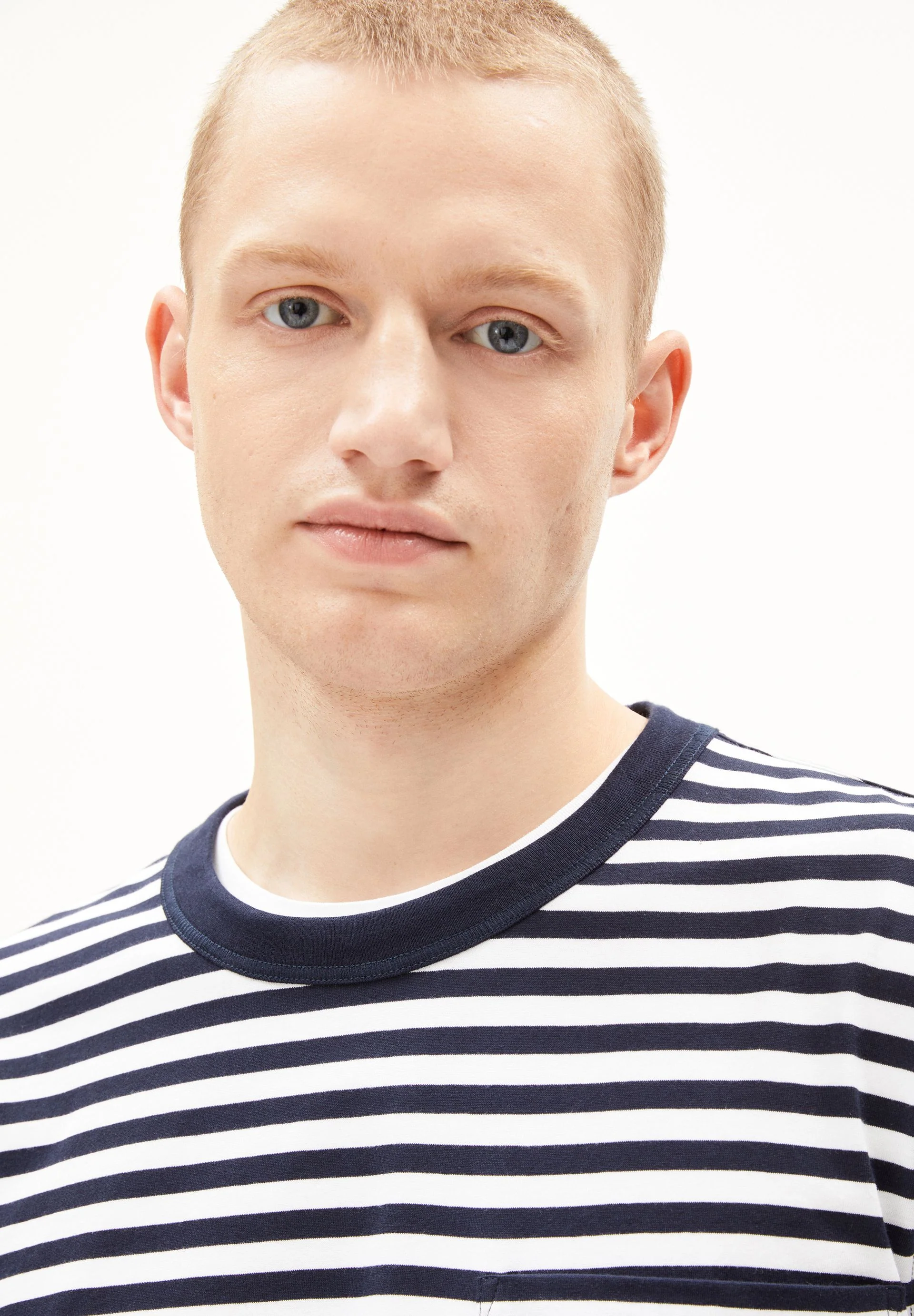 MAARKOS POCKET STRIPES | night sky-broken white - Image 3