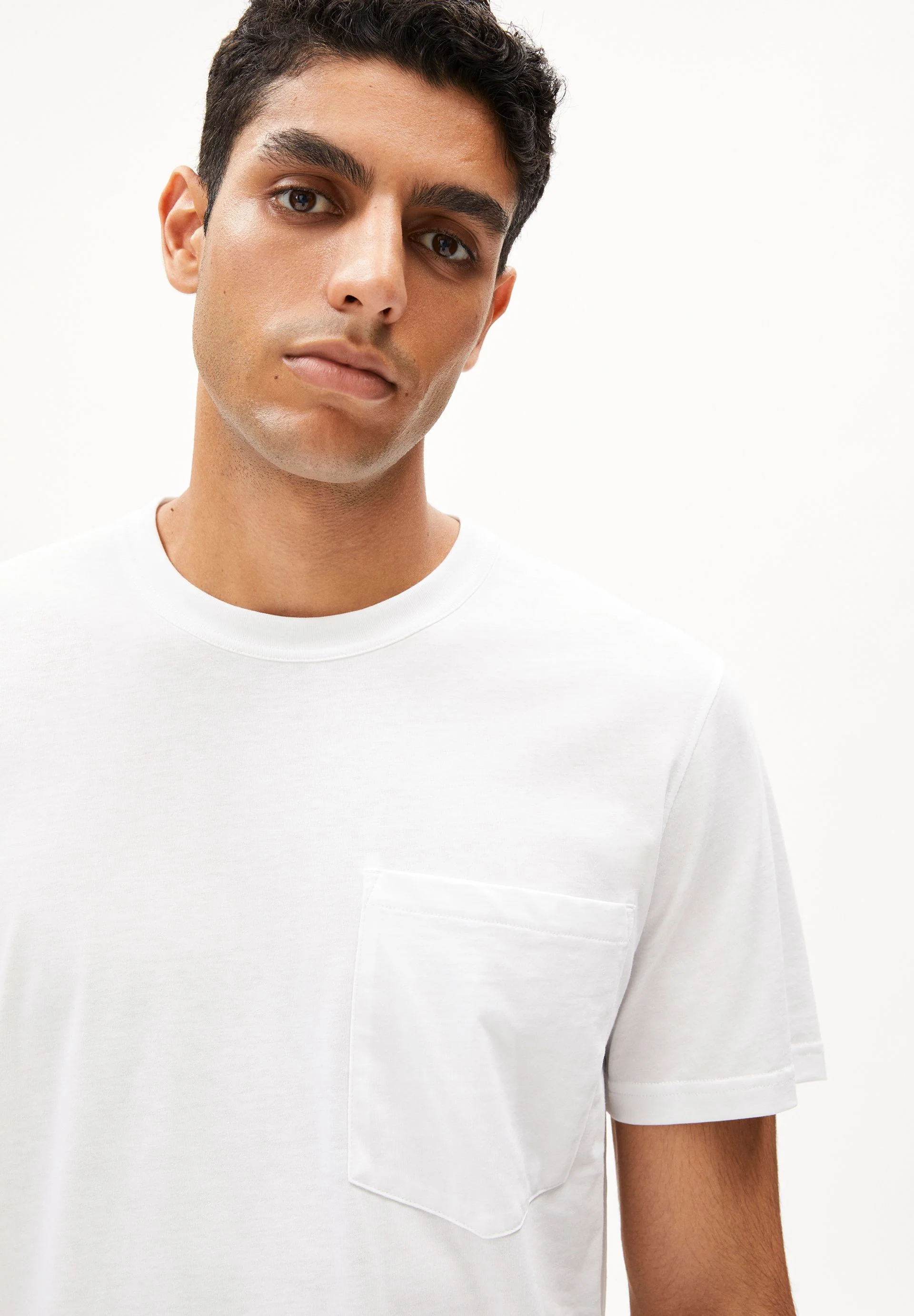 MAARKOS POCKET T-SHIRT | white - Image 3