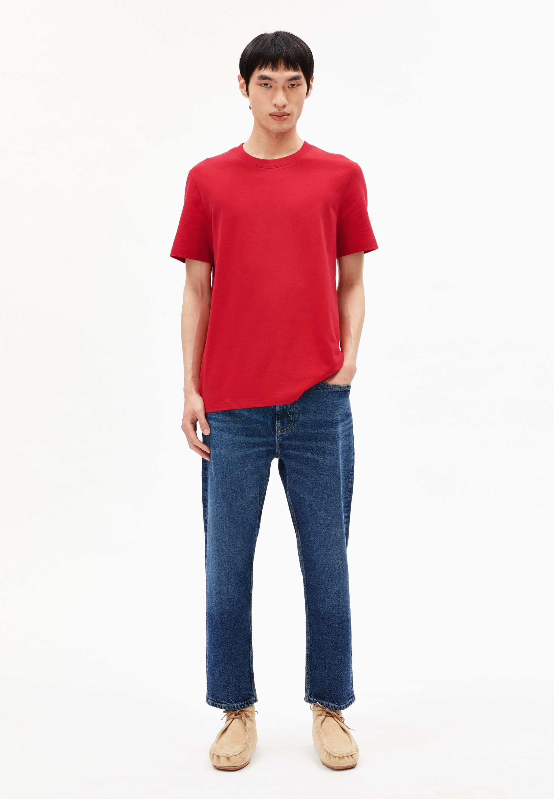 MAARKOS T-SHIRT | scarlet red - Image 5