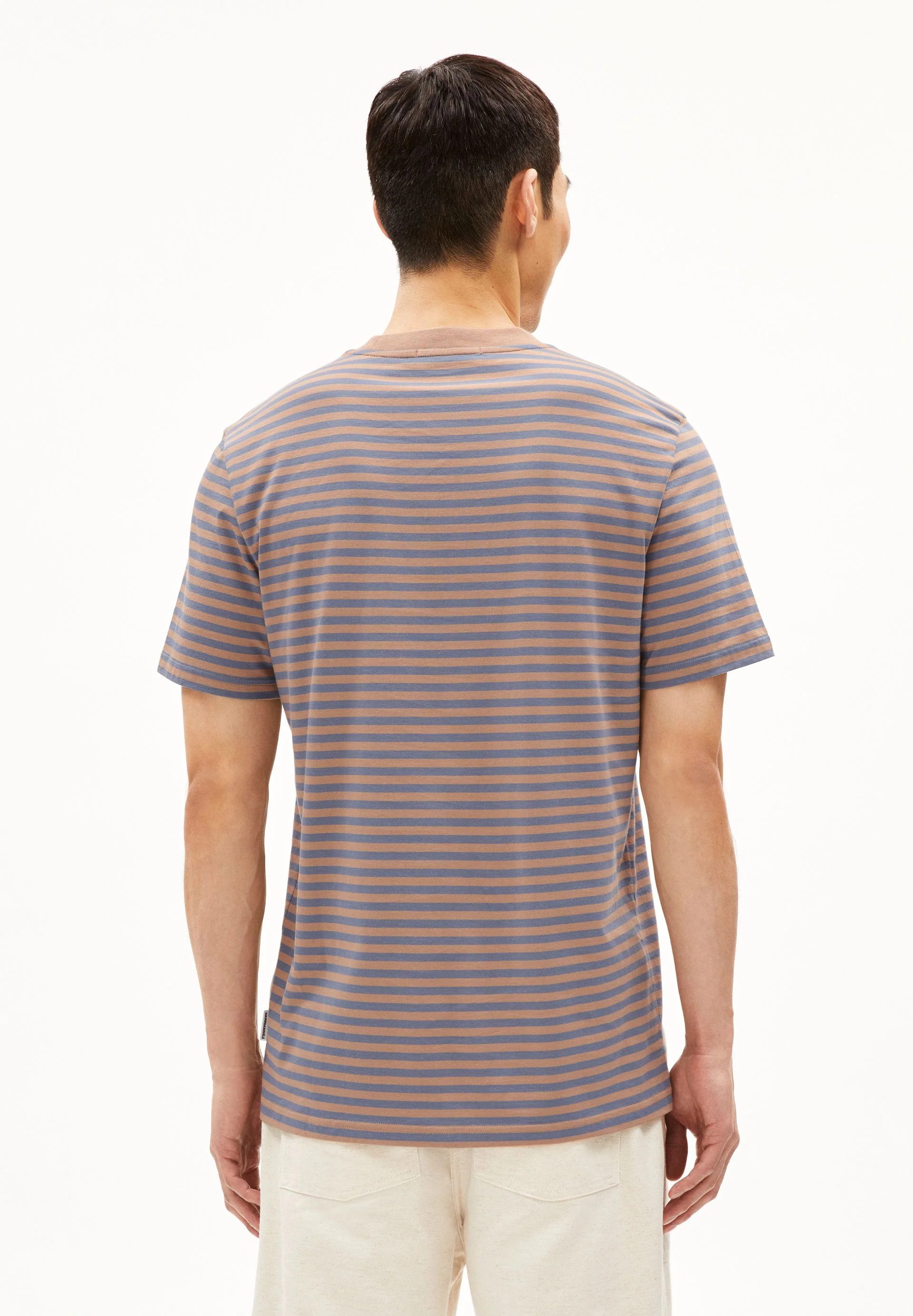 MAARKOS STRIPES | cinnamon dust-blue stone - Image 2