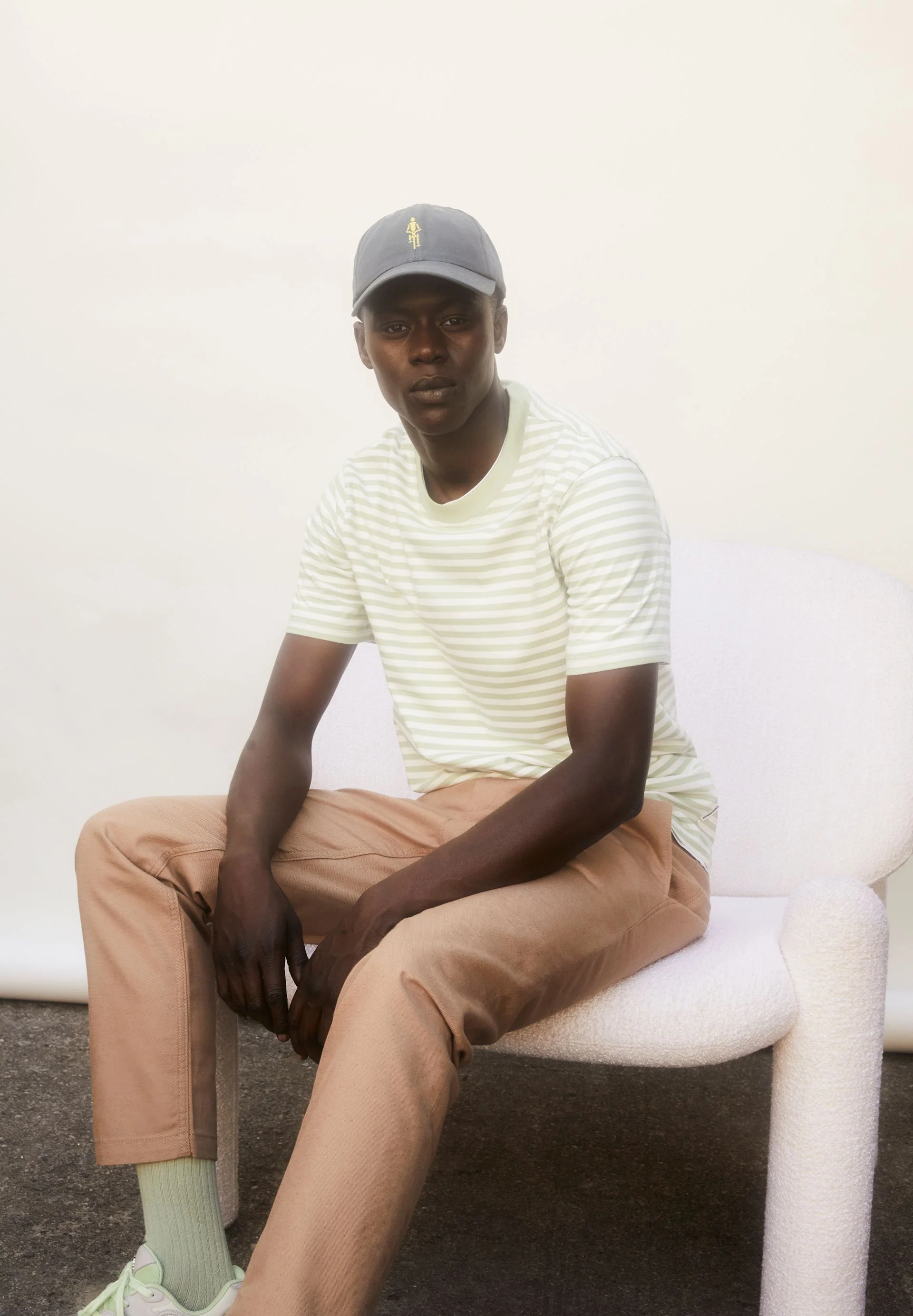 MAARKOS STRIPES | oatmilk-light matcha - Image 4