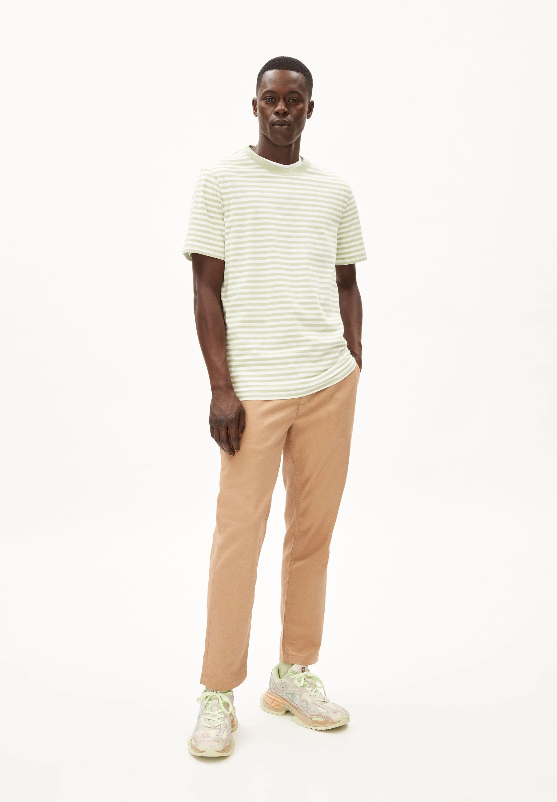 MAARKOS STRIPES | oatmilk-light matcha - Image 5