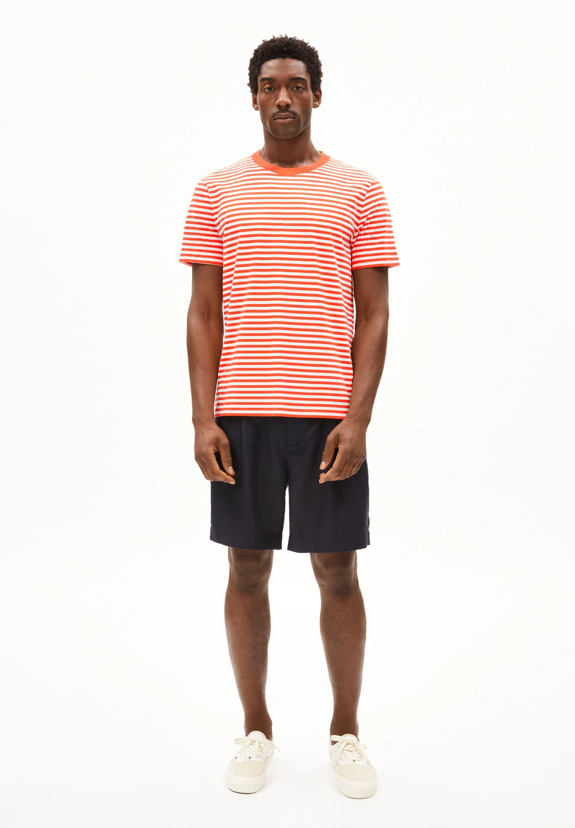 MAARKOS STRIPES | sunset orange-light oatmilk - Image 5