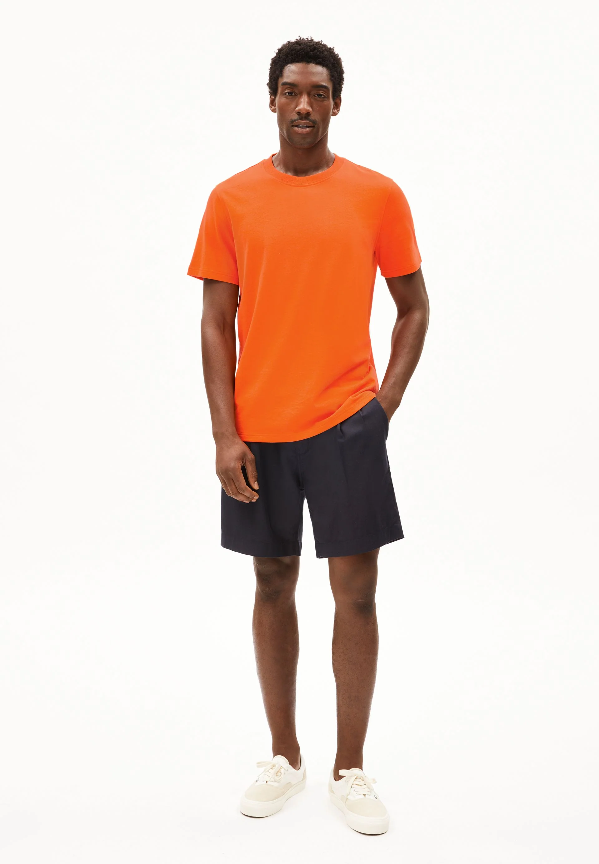 MAARKOS T-SHIRT | sunset orange - Image 5