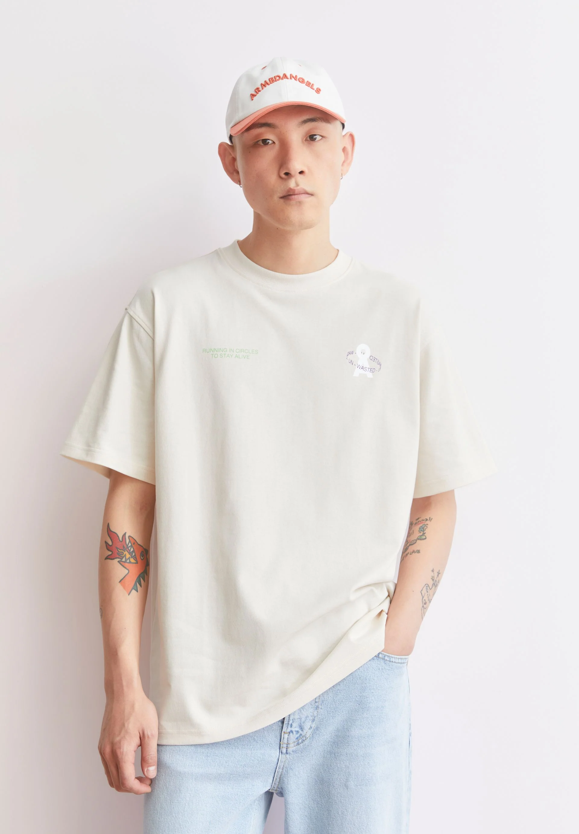 MAARKOS UN-WASTED T-SHIRT | pure - Image 4