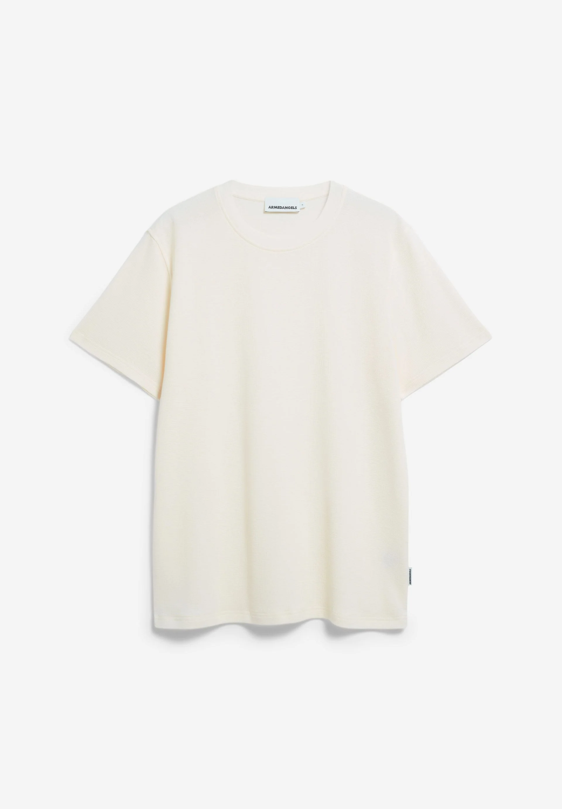 MAARKOS WAFFLE T-SHIRT | oatmilk - Image 6