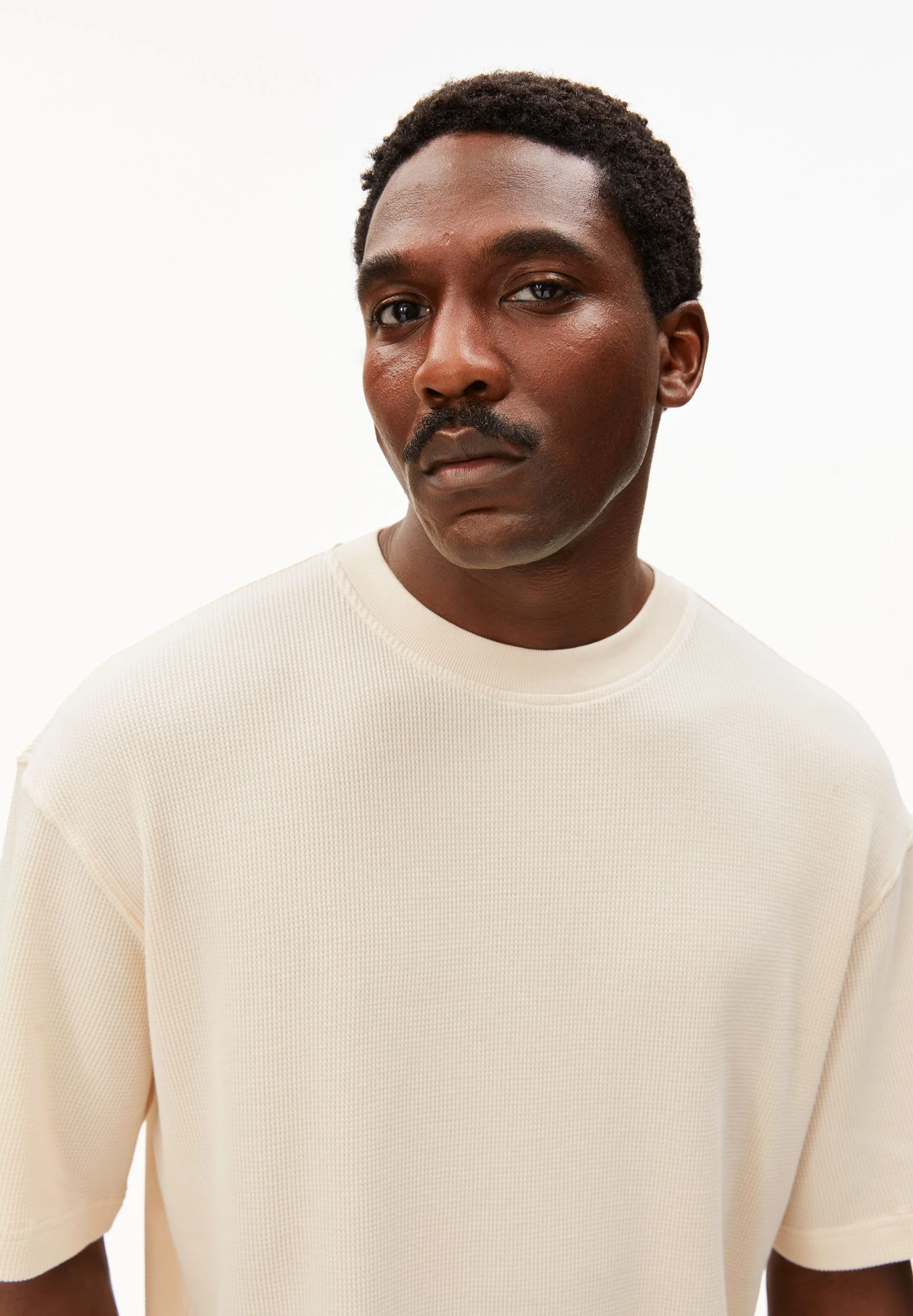 MAARKOS WAFFLE T-SHIRT | pure - Image 3