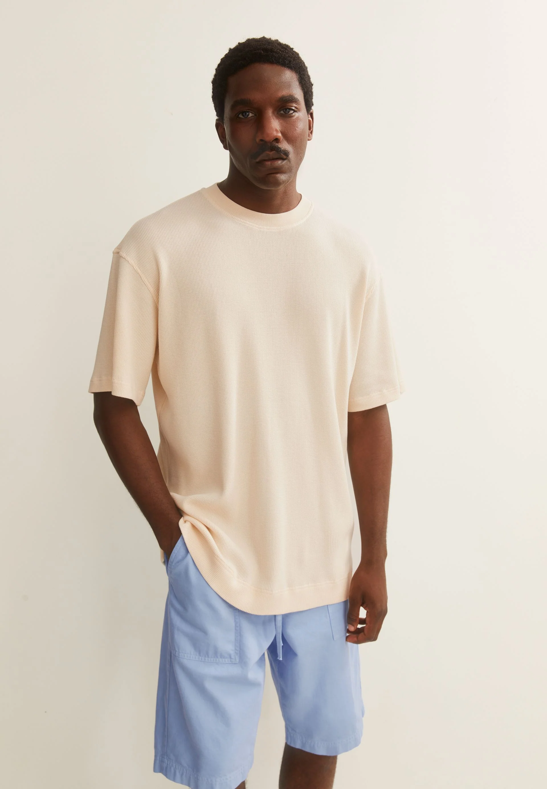 MAARKOS WAFFLE T-SHIRT | pure - Image 4